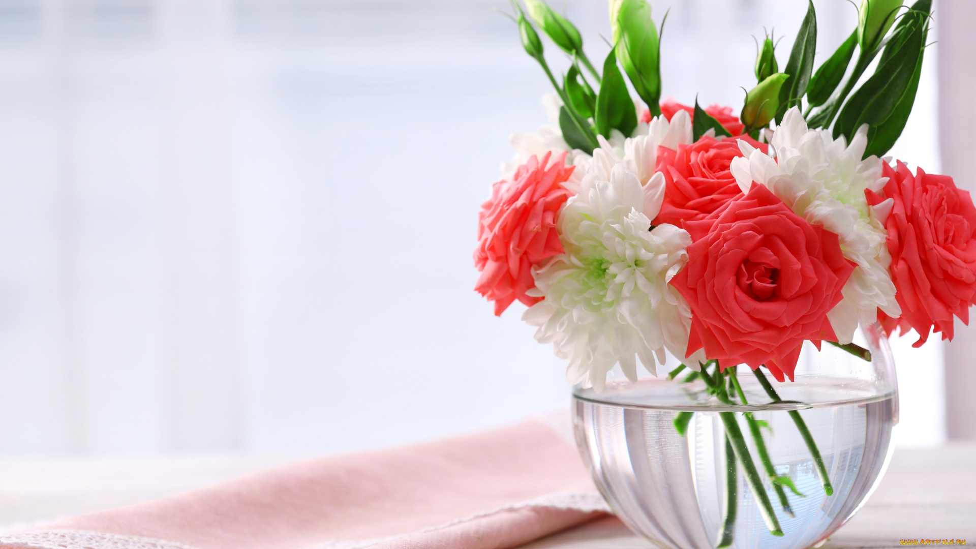 цветы, букеты, , композиции, bouquet, хризантемы, розы, букет