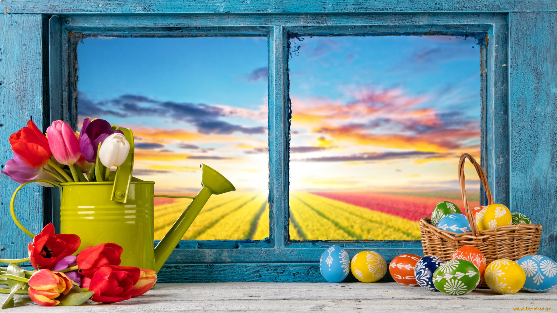 праздничные, пасха, весна, яйца