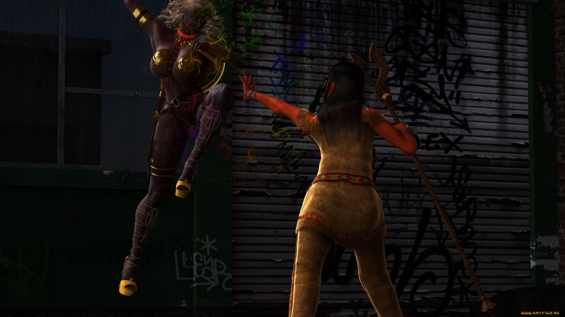 3д, графика, фантазия, , fantasy, взгляд, фон, девушка