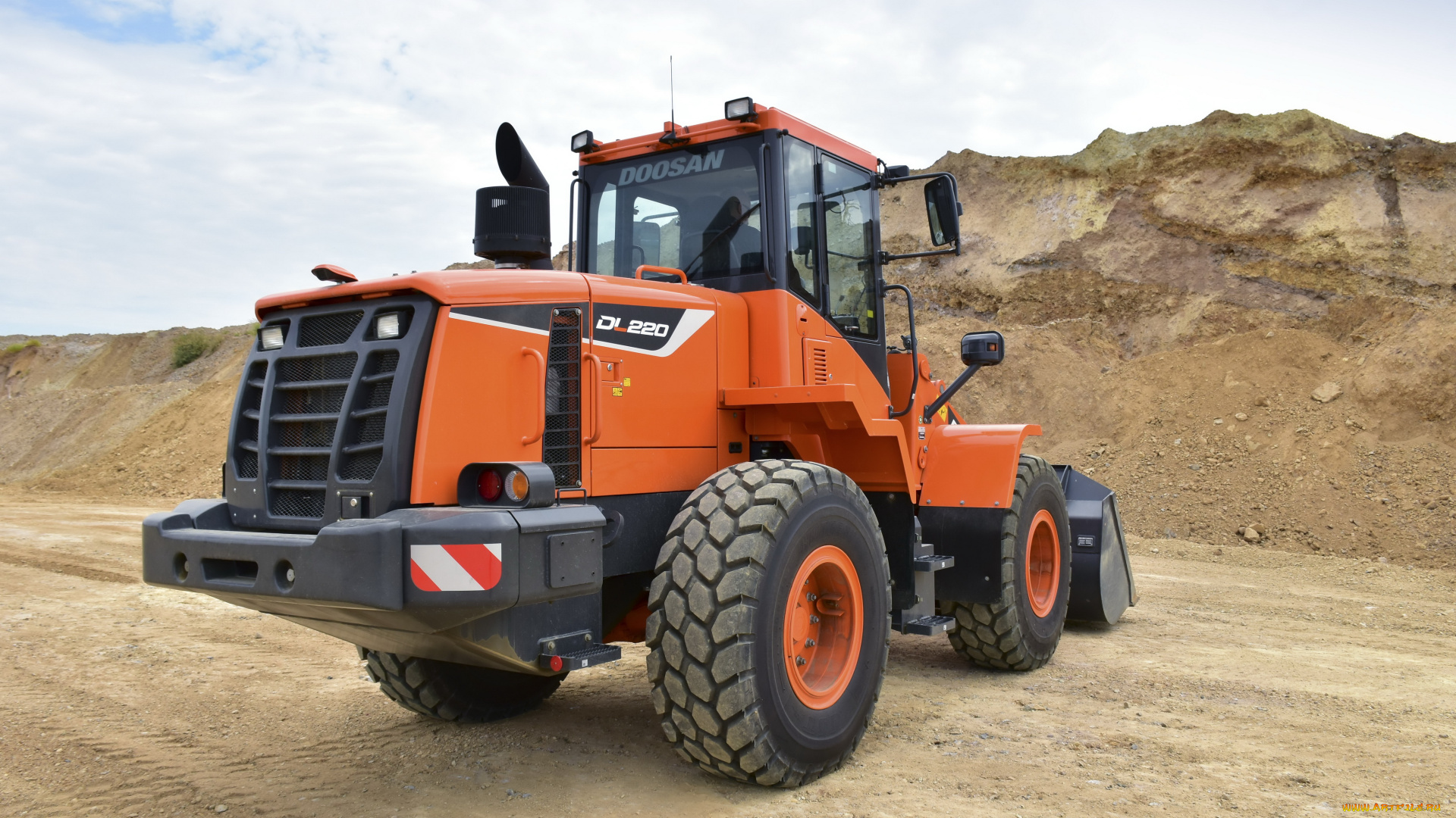 техника, фронтальные, погрузчики, doosan