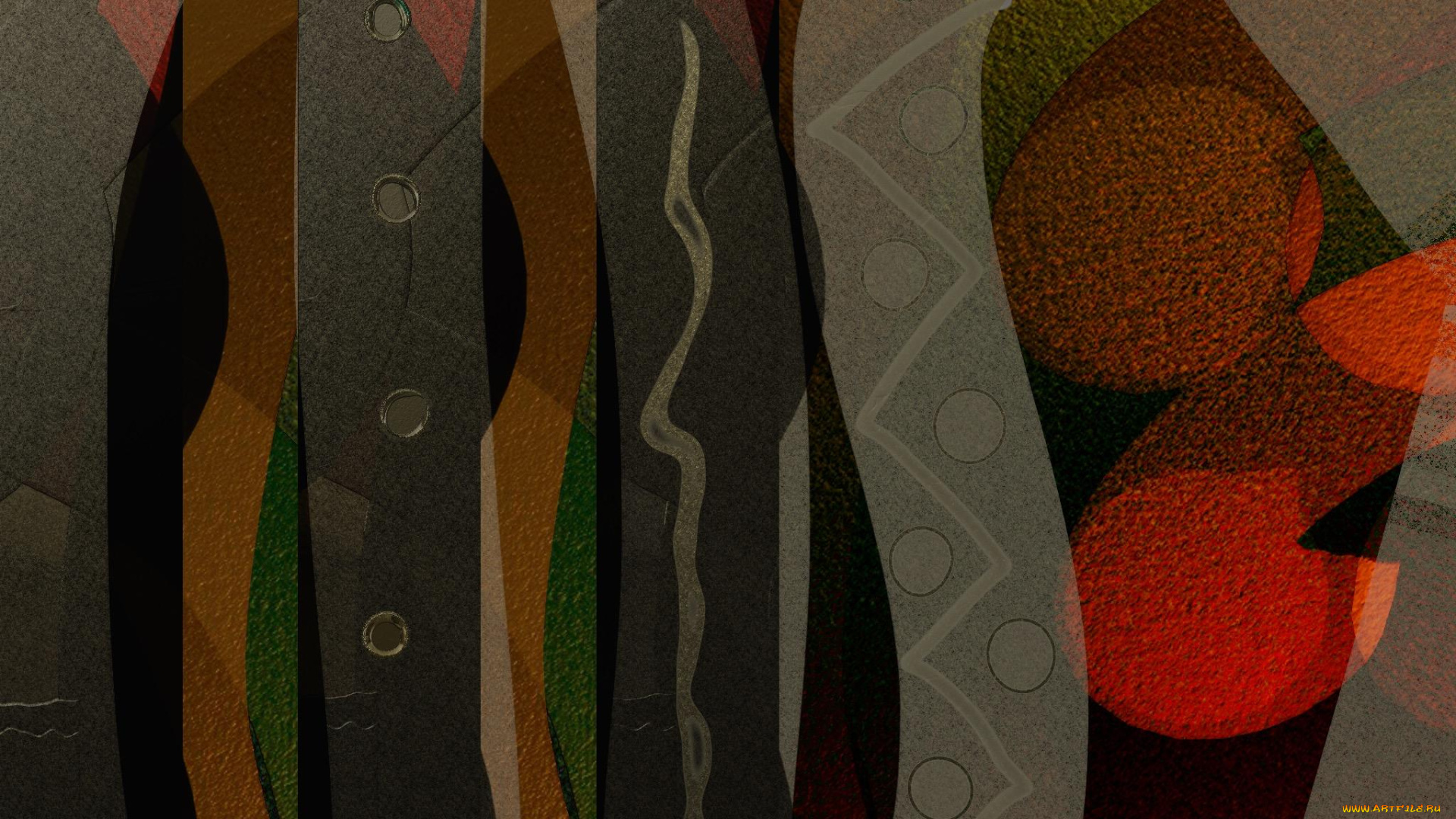 векторная, графика, графика, , graphics, линии, цвет, формы, холст, абстракция