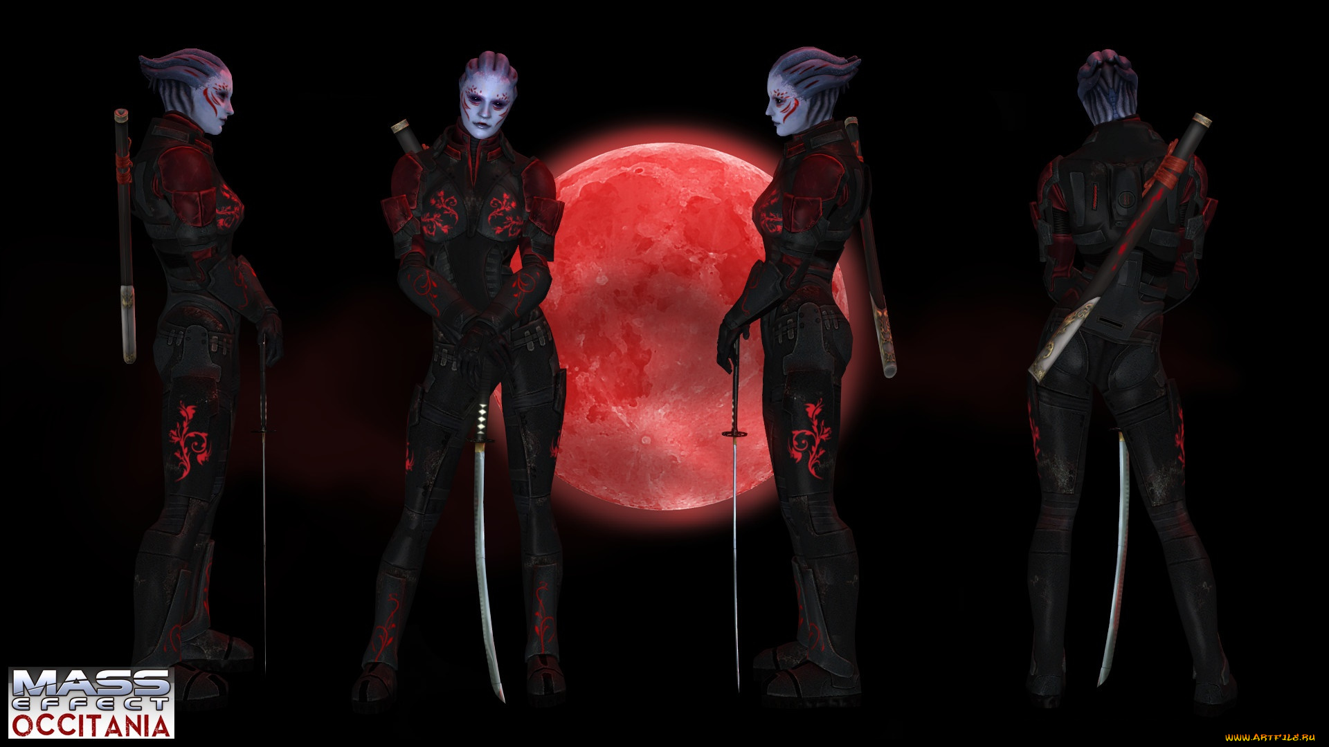 видео, игры, mass, effect, -, occitania, , dae, hyun, and, cassius, персонажи