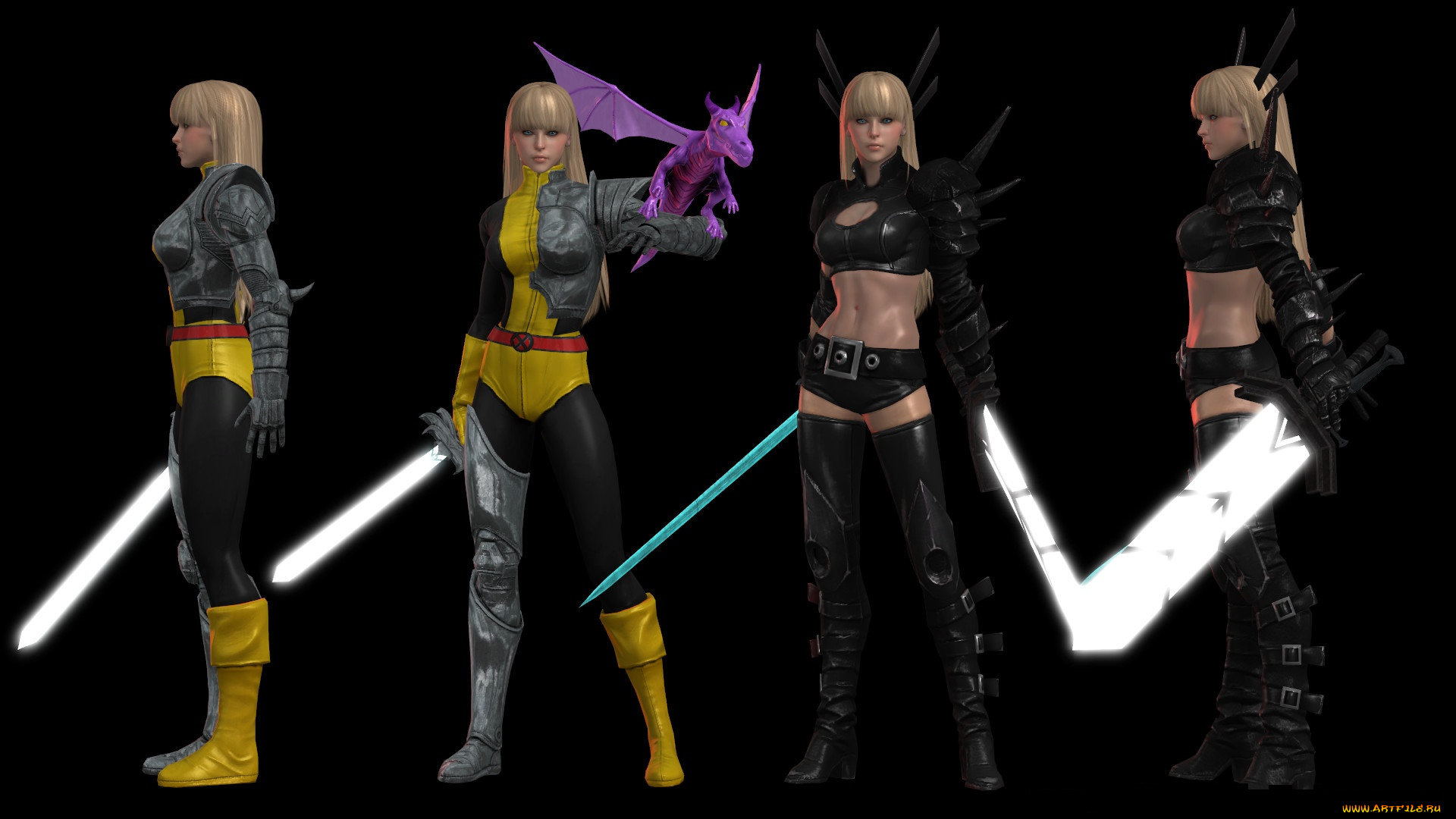 видео, игры, mass, effect, -, occitania, , dae, hyun, and, cassius, персонажи