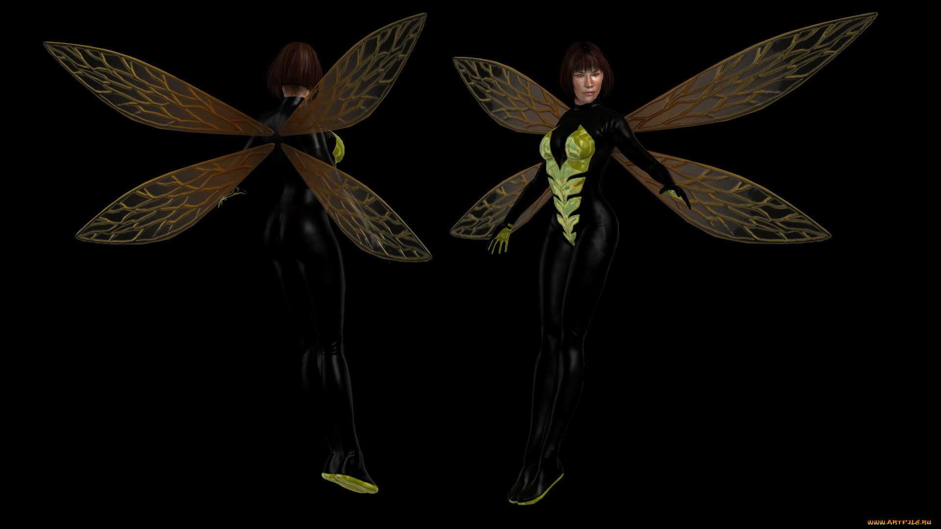 видео, игры, mass, effect, -, occitania, , dae, hyun, and, cassius, персонажи