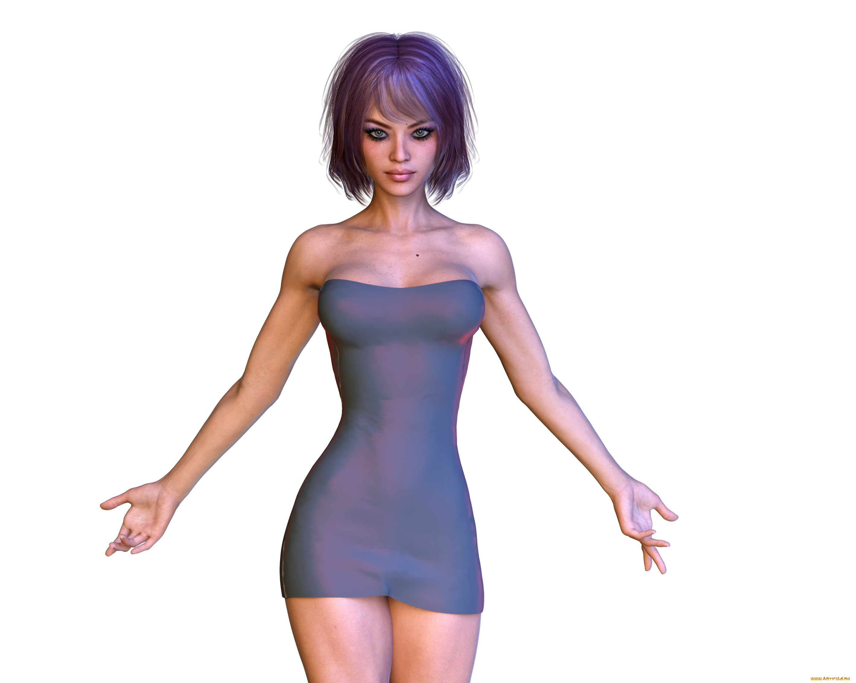 3д, графика, люди, , people, девушка, взгляд, фон