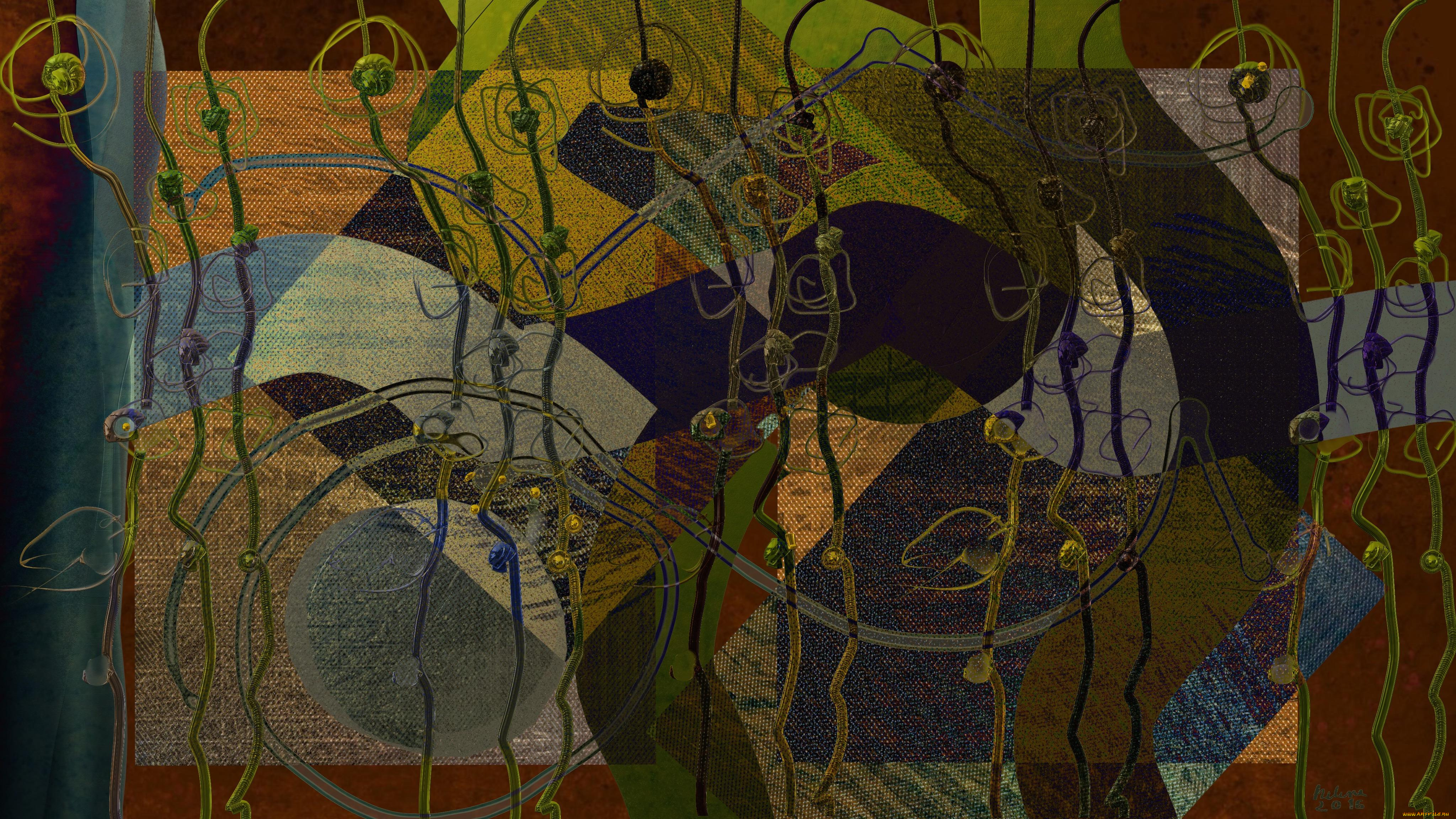 векторная, графика, графика, , graphics, линии, цвет, формы, холст, абстракция