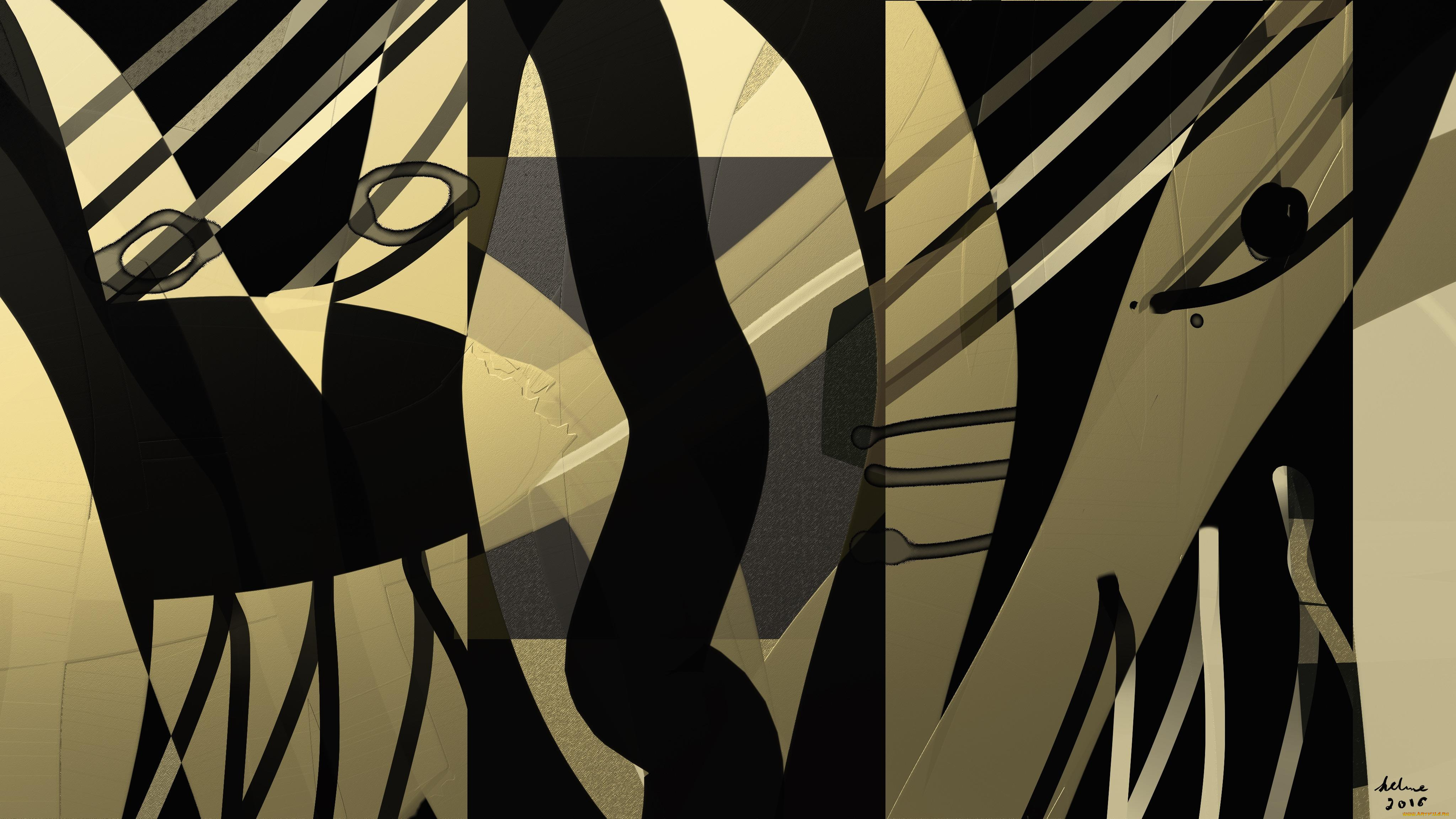 векторная, графика, графика, , graphics, линии, цвет, формы, холст, абстракция