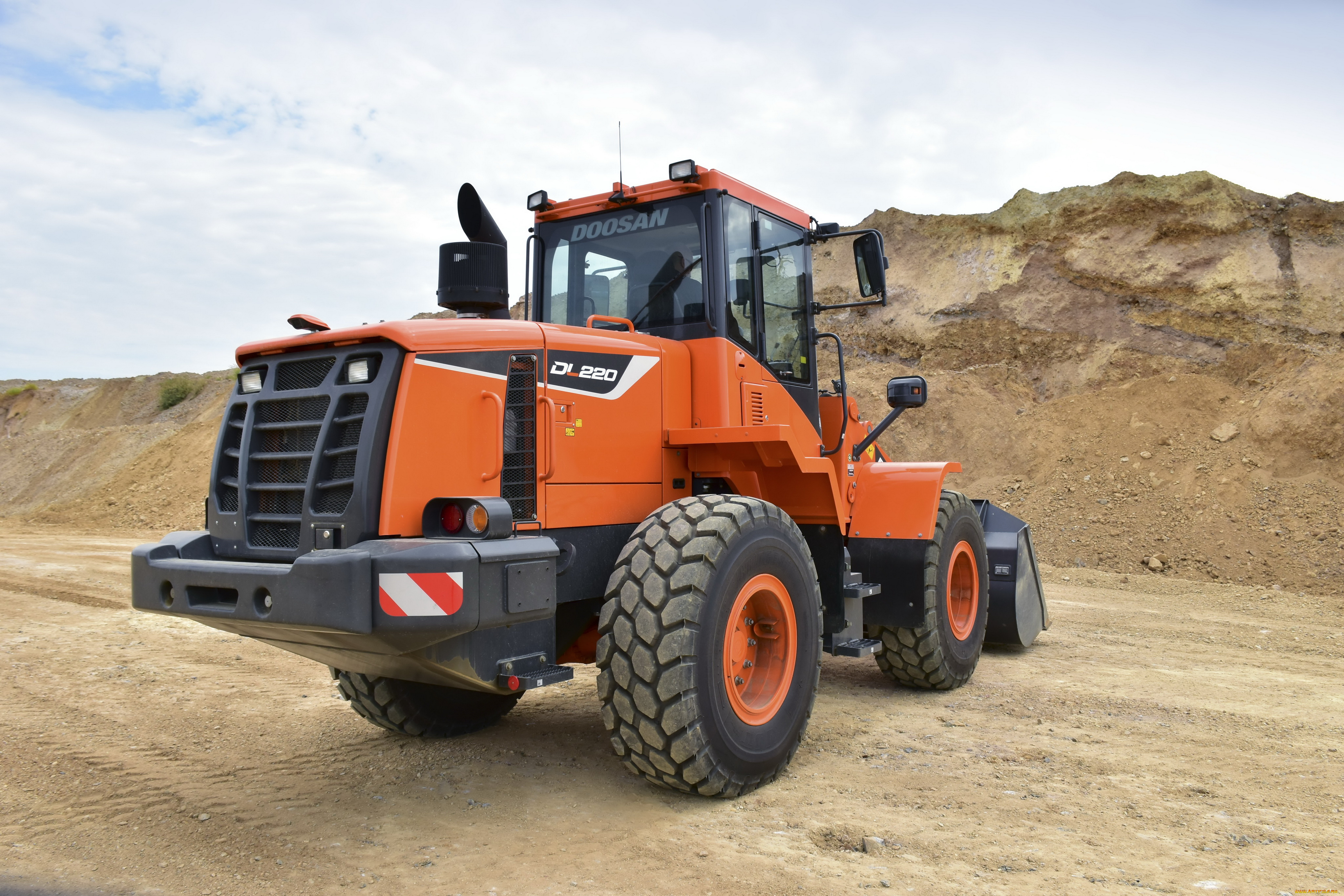 техника, фронтальные, погрузчики, doosan