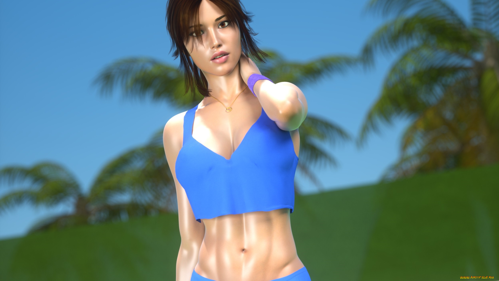 3д, графика, люди, , people, фон, взгляд, девушка