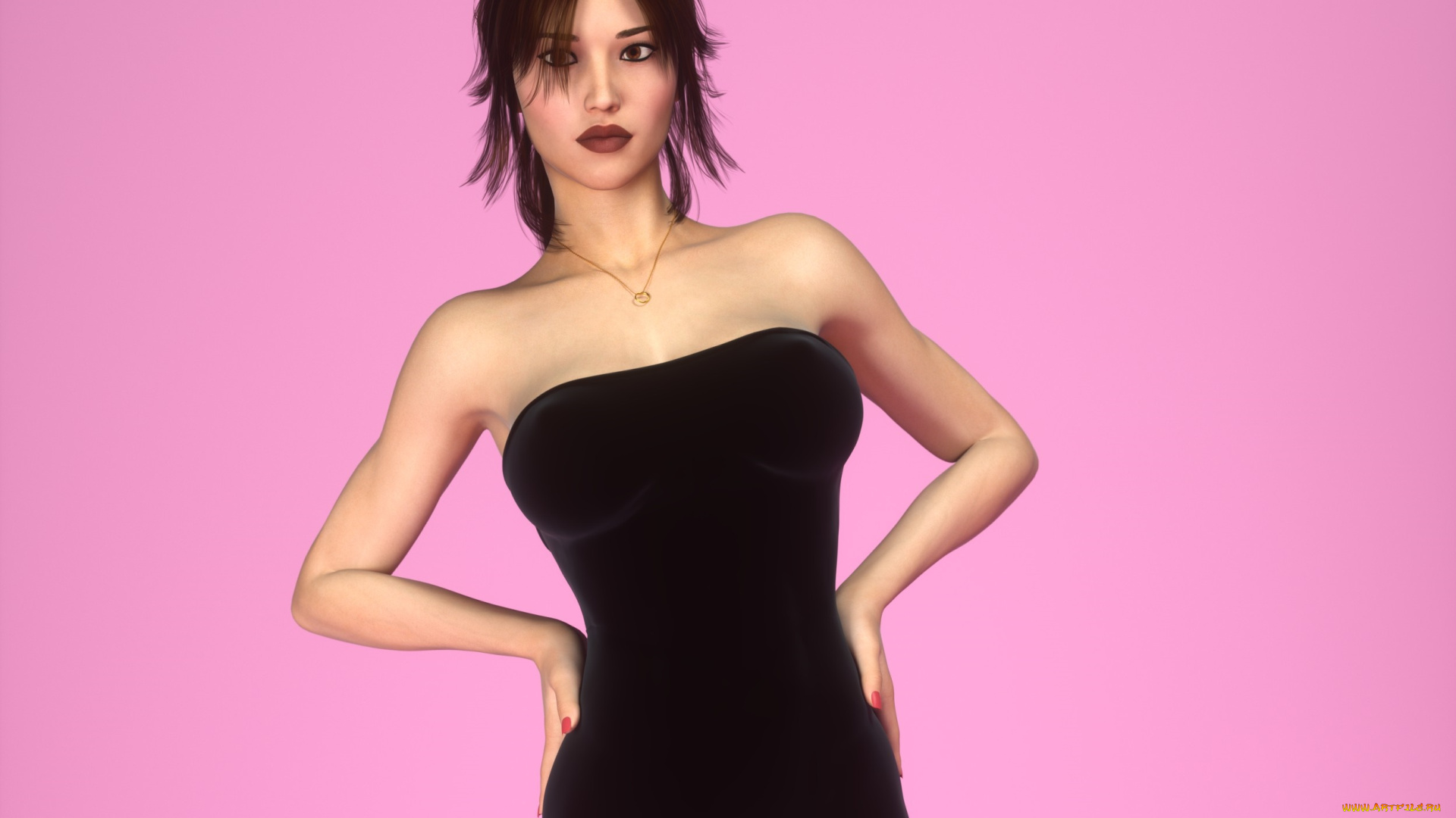 3д, графика, люди, , people, взгляд, девушка, фон