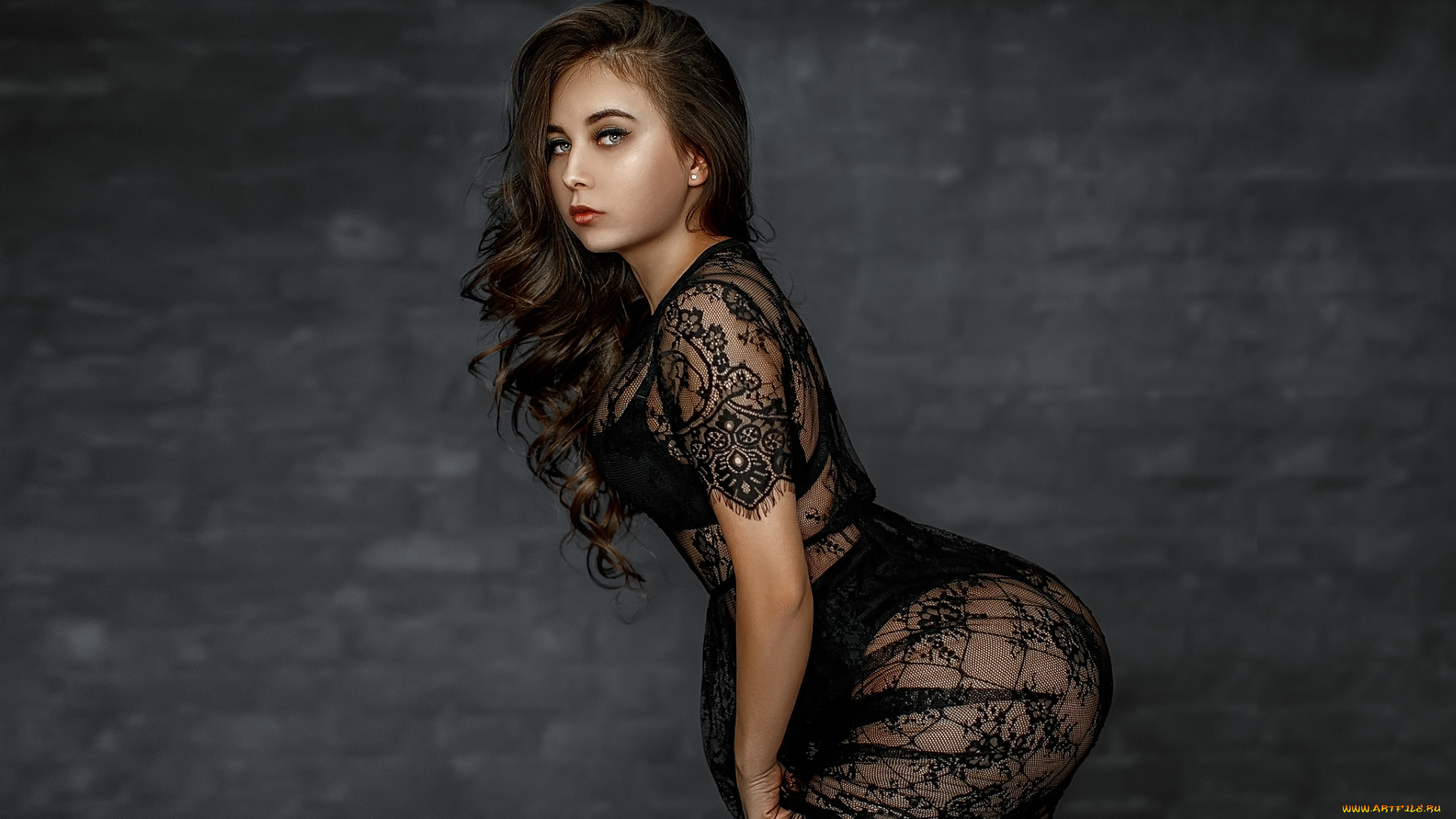 девушка, девушки, -unsort, , брюнетки, темноволосые, модель