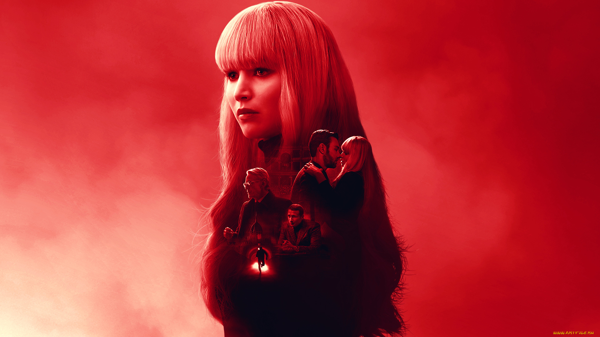 кино, фильмы, red, sparrow, red, sparrow