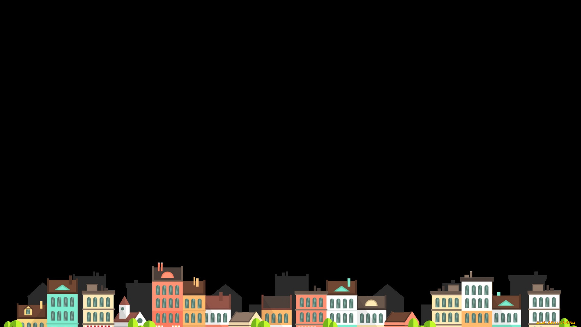 векторная, графика, город, , city, город, фон, дома