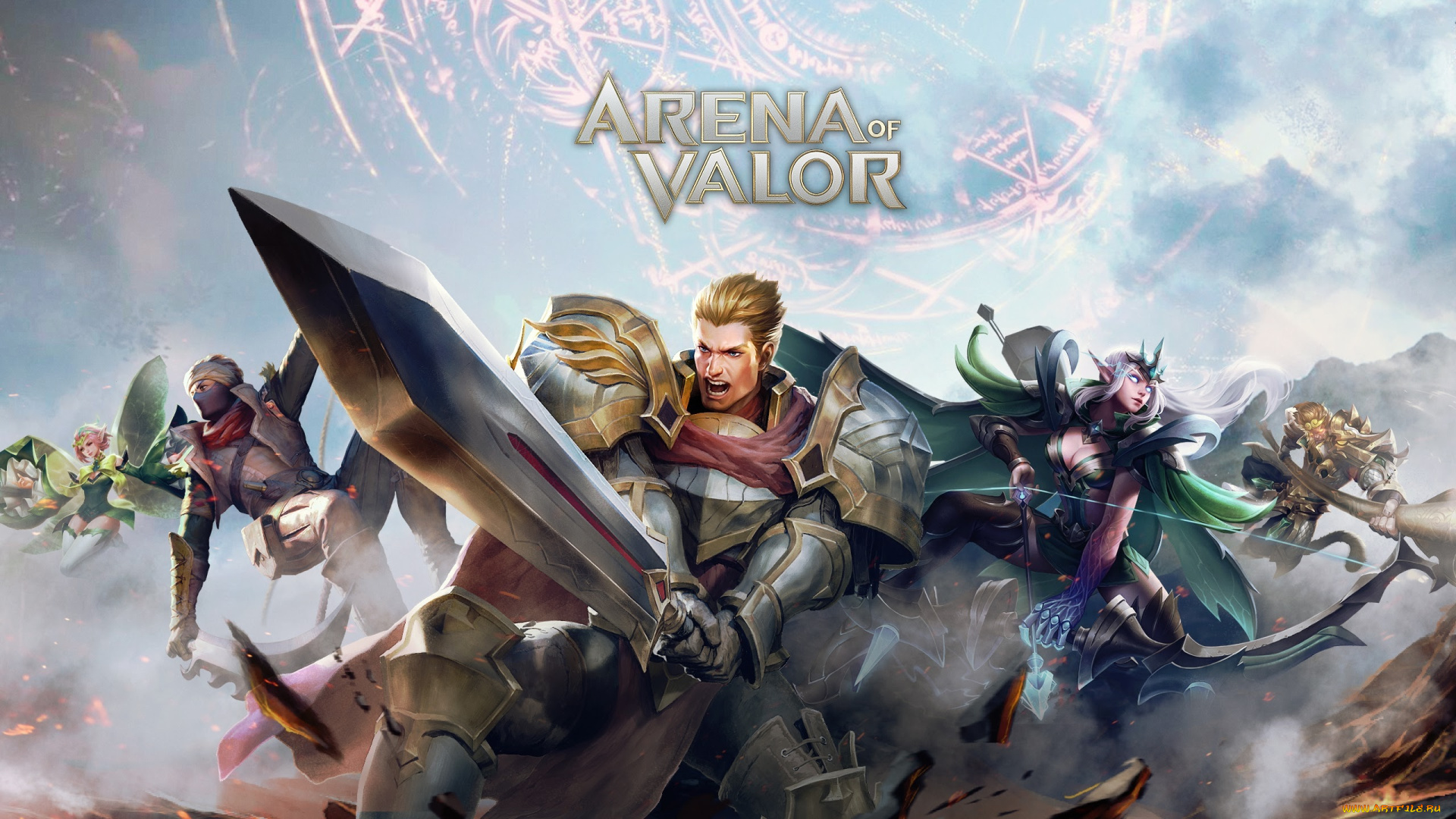 видео, игры, arena, of, valor, онлайн, ролевая, arena, of, valor