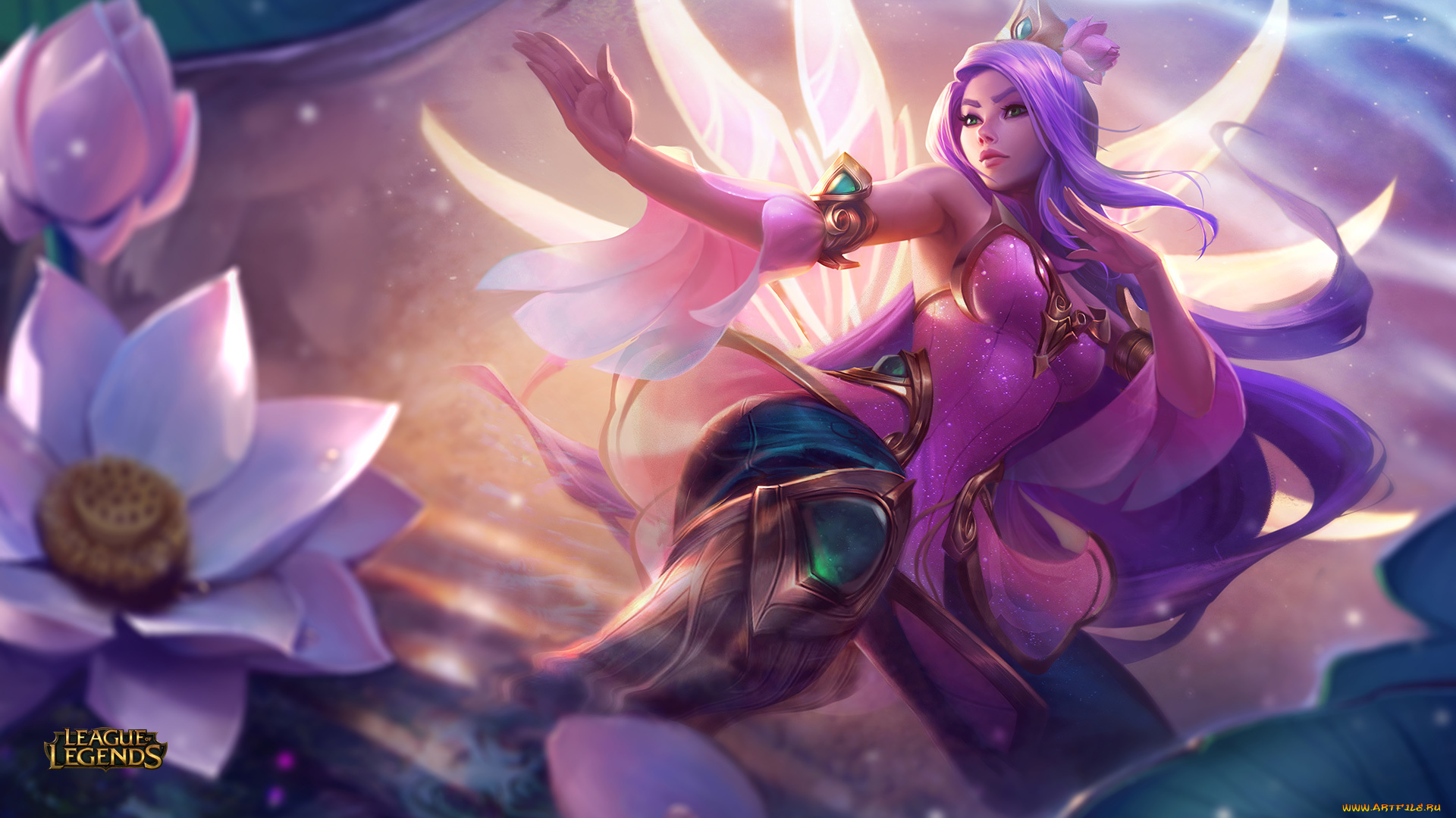 видео, игры, league, of, legends, league, of, legends, irelia