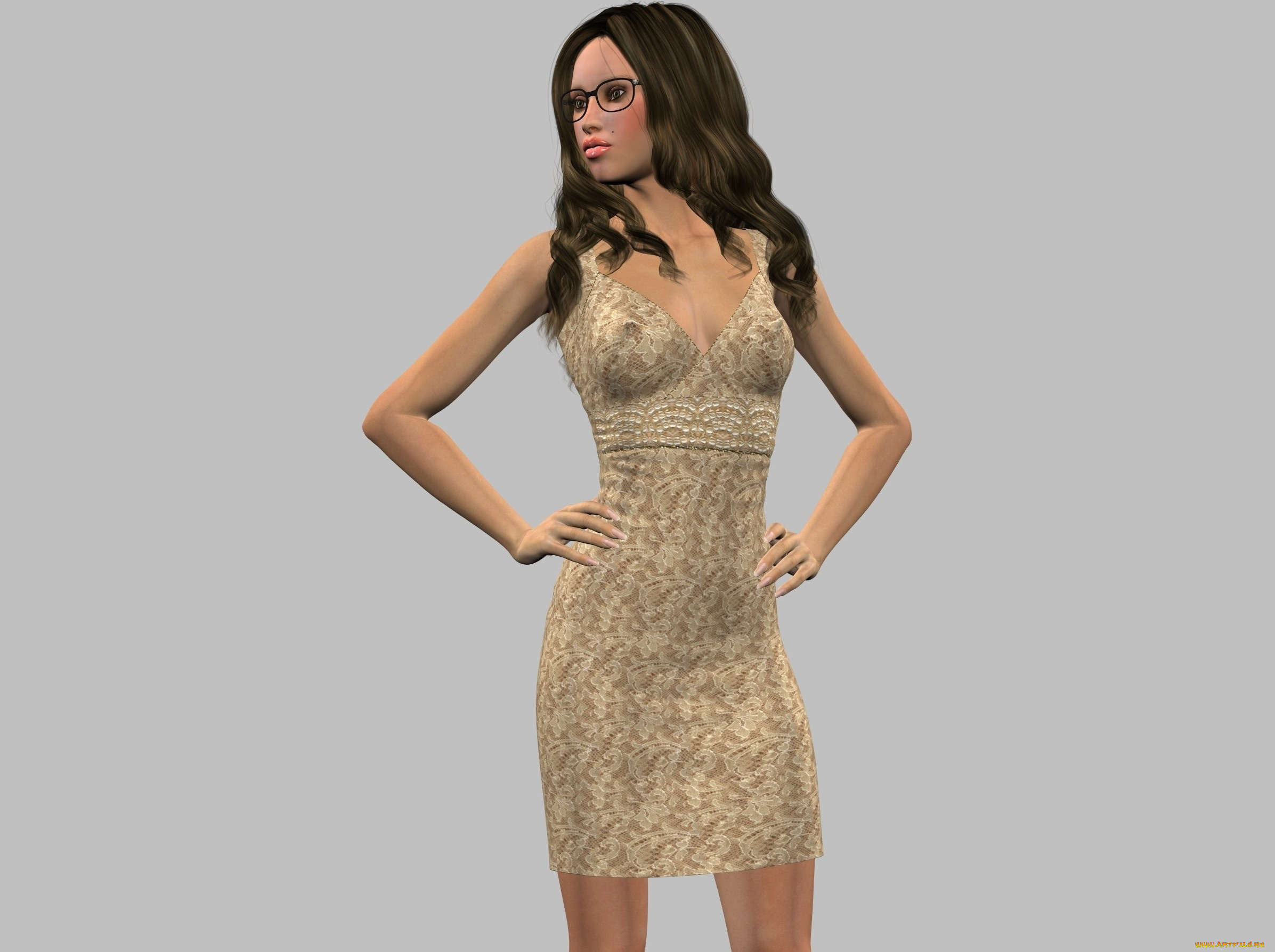 3д, графика, люди, , people, девушка, фон, взгляд