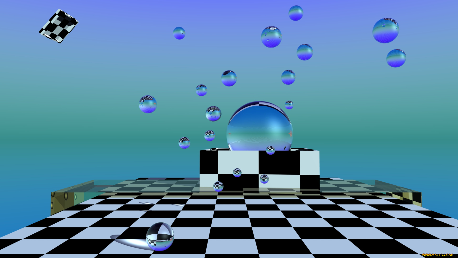 3д, графика, шары, , balls, фон, шары