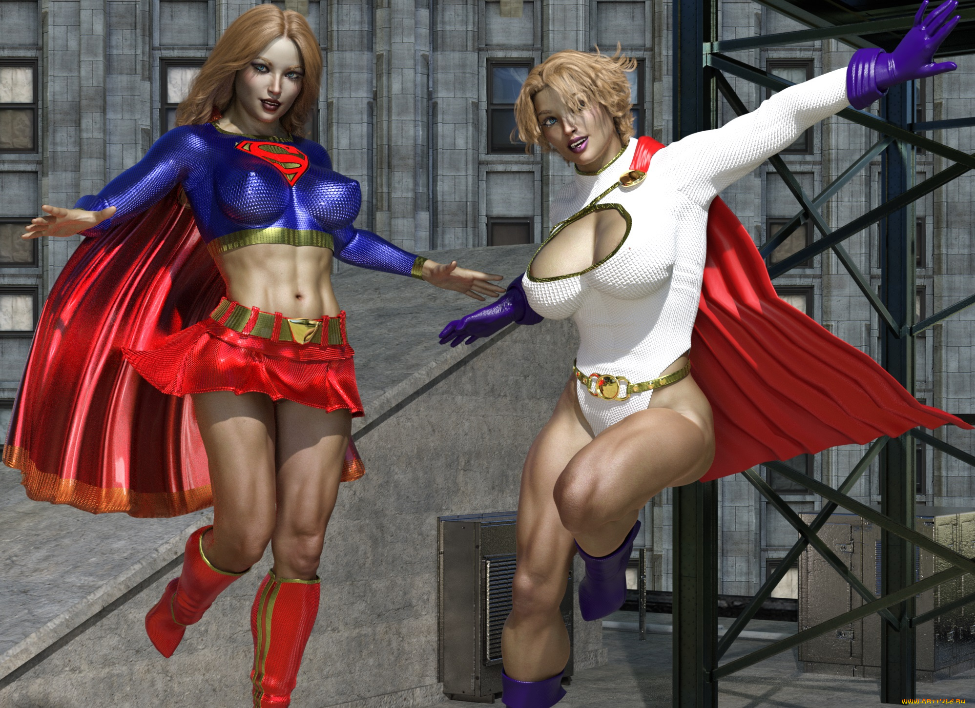 3д, графика, фантазия, , fantasy, фон, взгляд, девушки