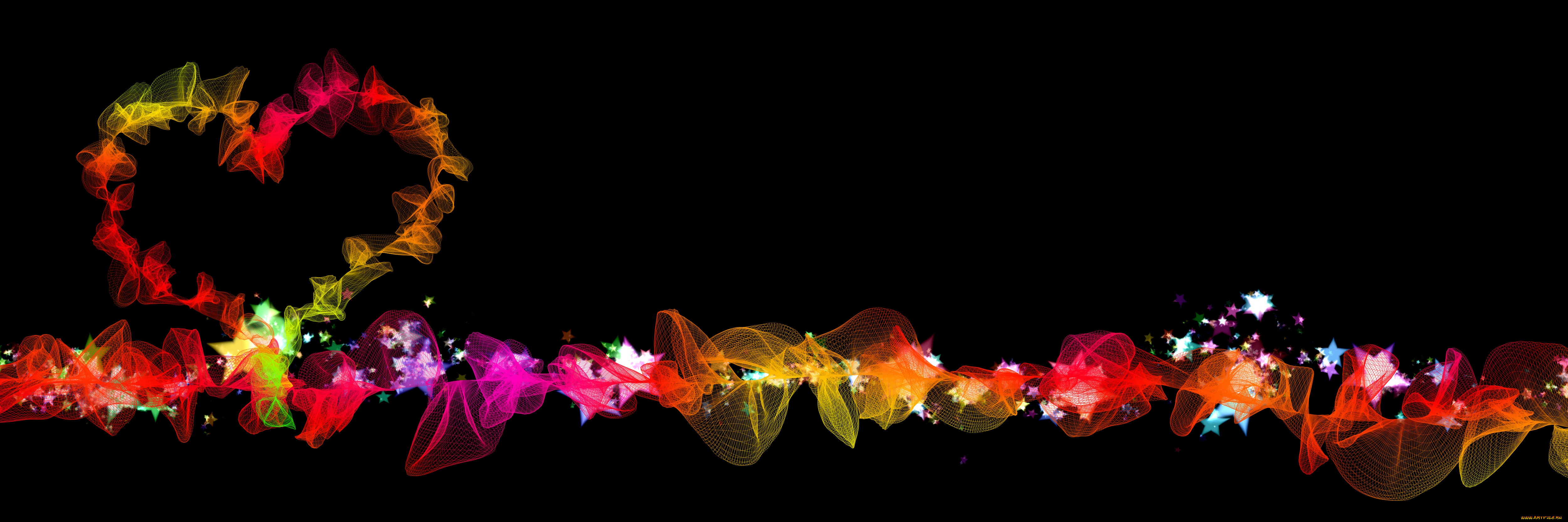 3д, графика, праздники, , holidays, цвет, фон, сердечко, узор