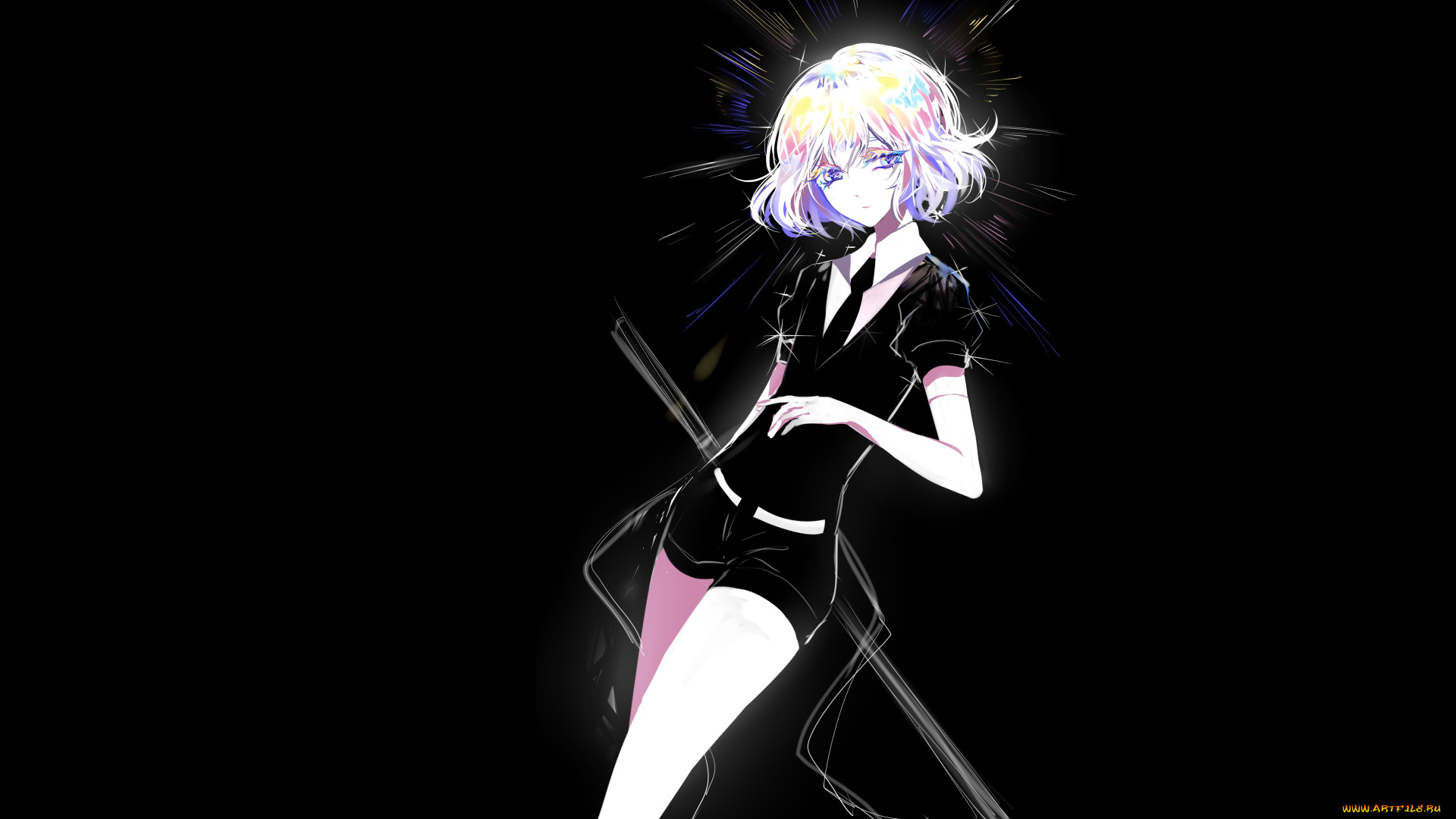 sheya, аниме, houseki, no, kuni, девушка