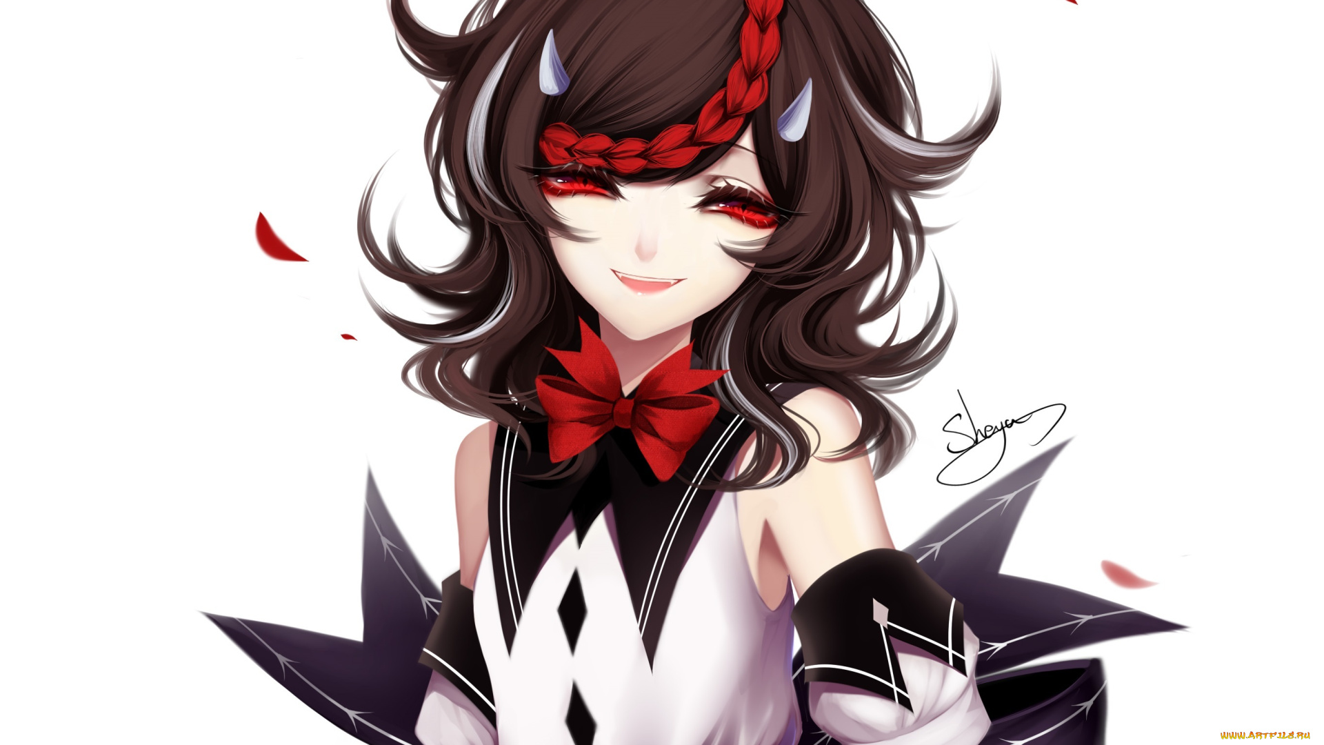 sheya, аниме, touhou, девушка