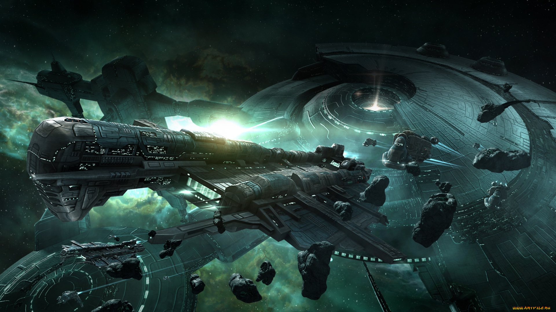 видео, игры, eve, online, eve, online, космическая, станция, космический, корабль, космос