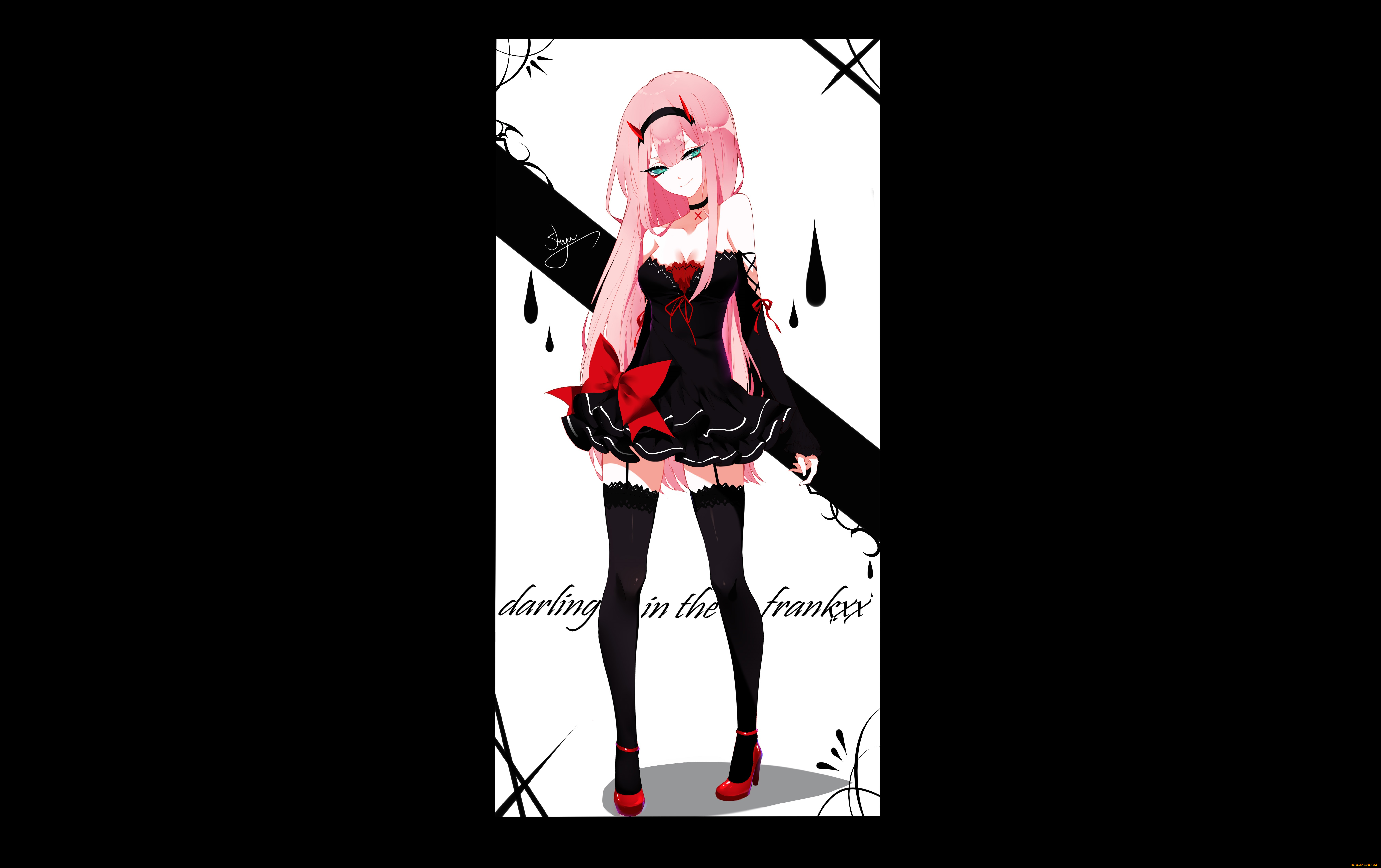 sheya, аниме, darling, in, the, frankxx, девушка