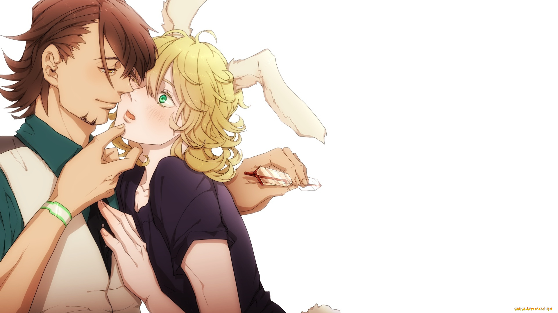 аниме, tiger, and, bunny, тигр, и, кролик