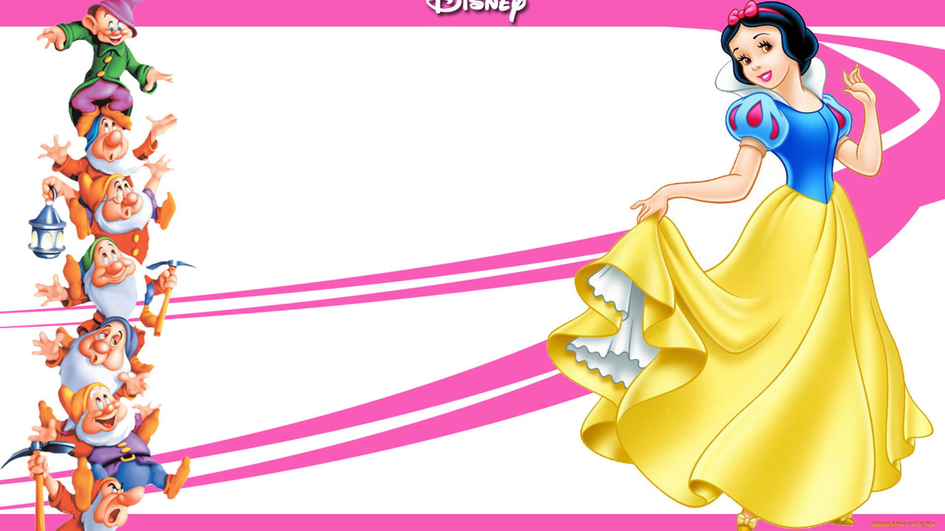 мультфильмы, snow, white, and, the, seven, dwarfs, белоснежка, гномы