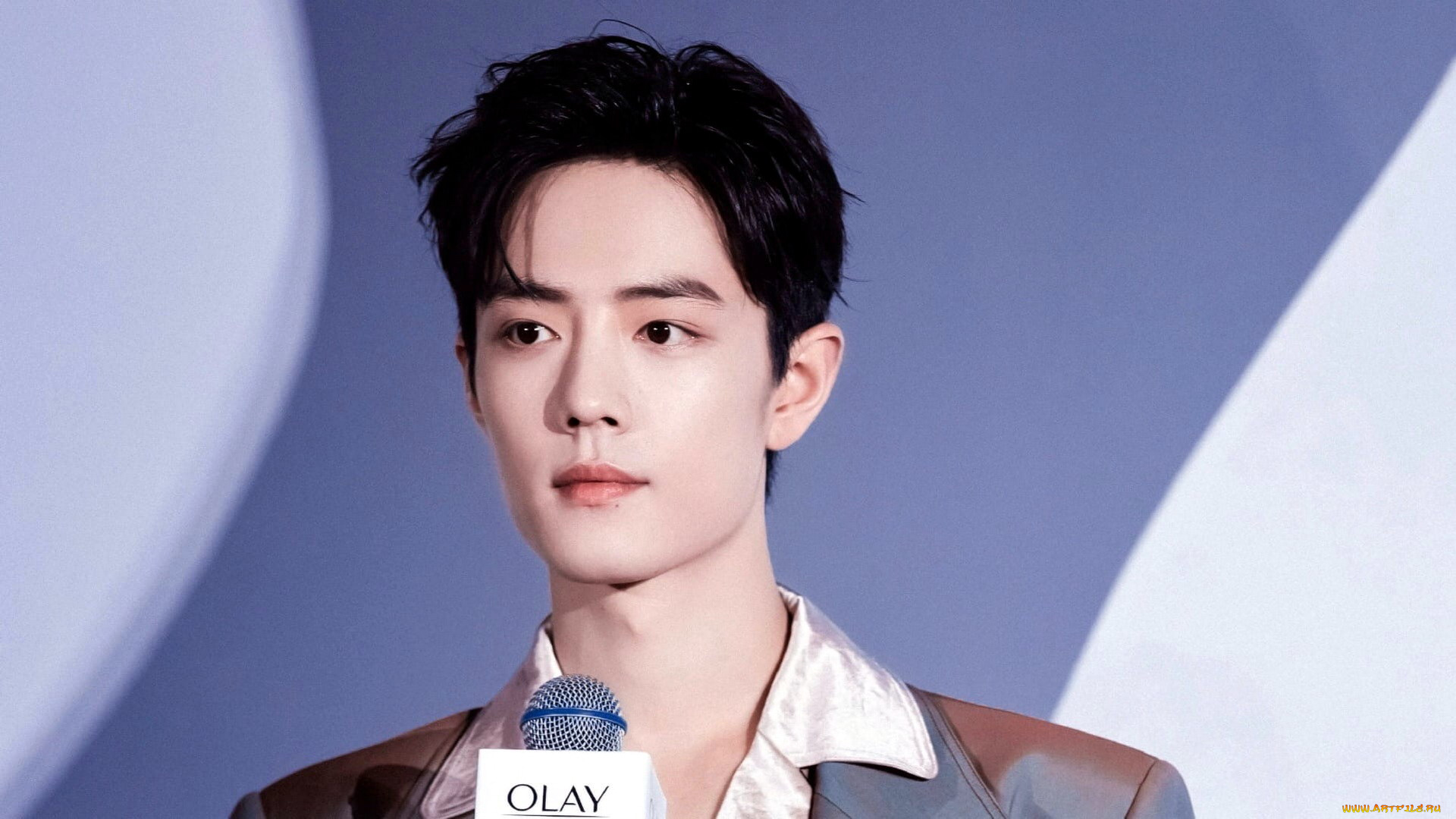 мужчины, xiao, zhan, актер, певец, микрофон