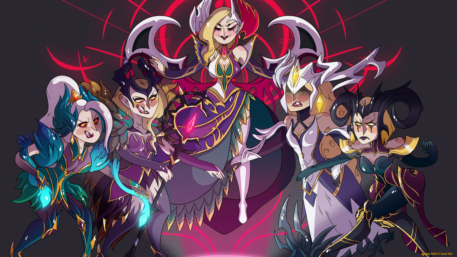 видео, игры, league, of, legends, персонажи