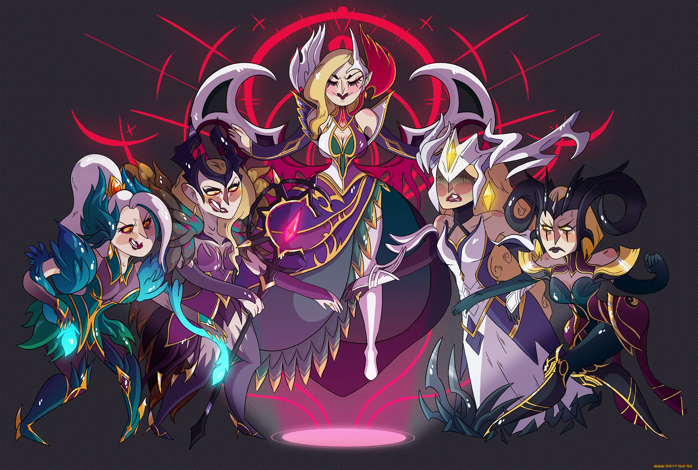 видео, игры, league, of, legends, персонажи