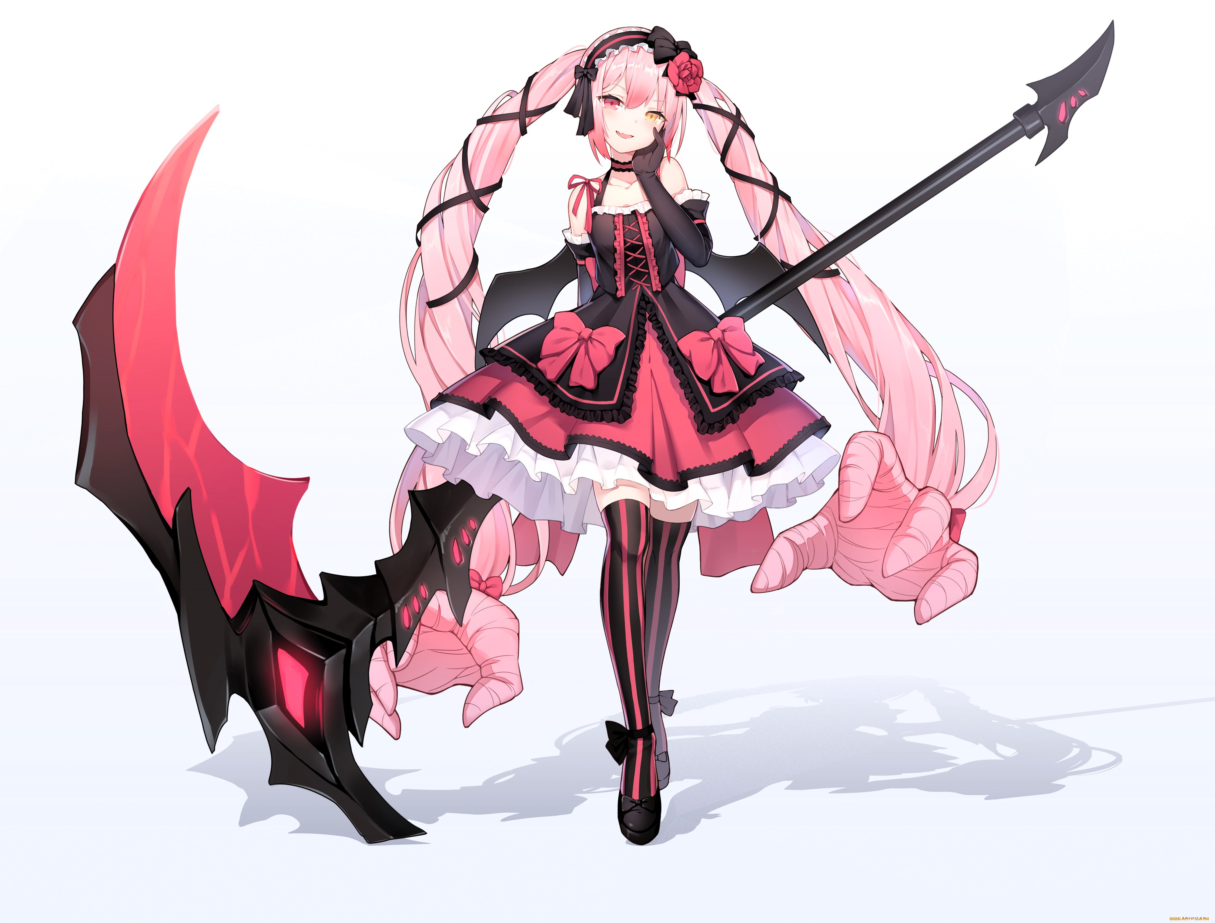 аниме, оружие, , техника, , технологии, девушка