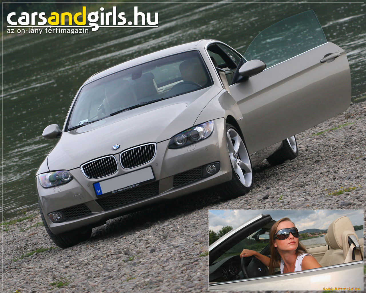 автомобили, авто, девушками