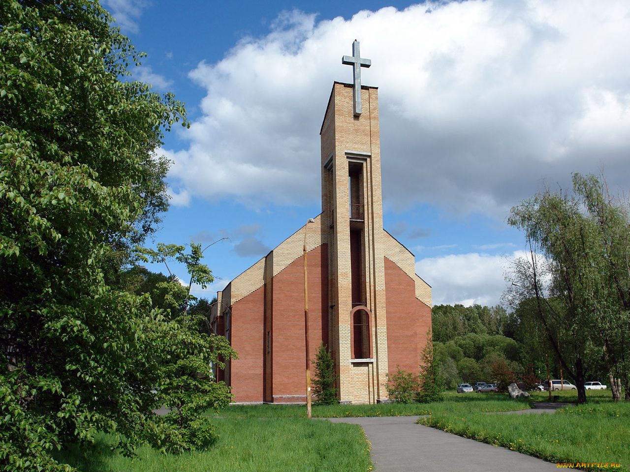 ekaterinburg, russia, города, католические, соборы, костелы, аббатства