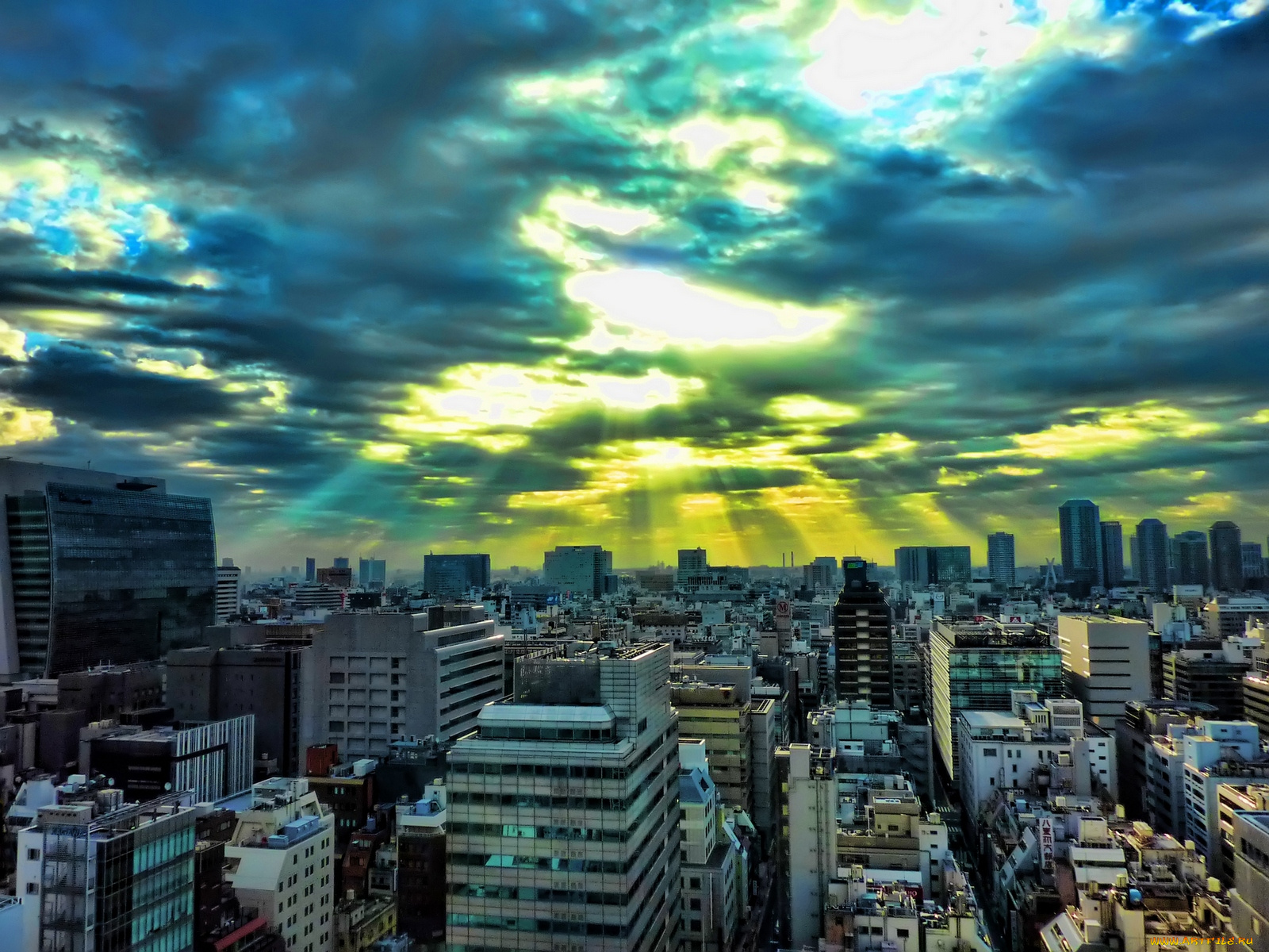 токио, города, Япония