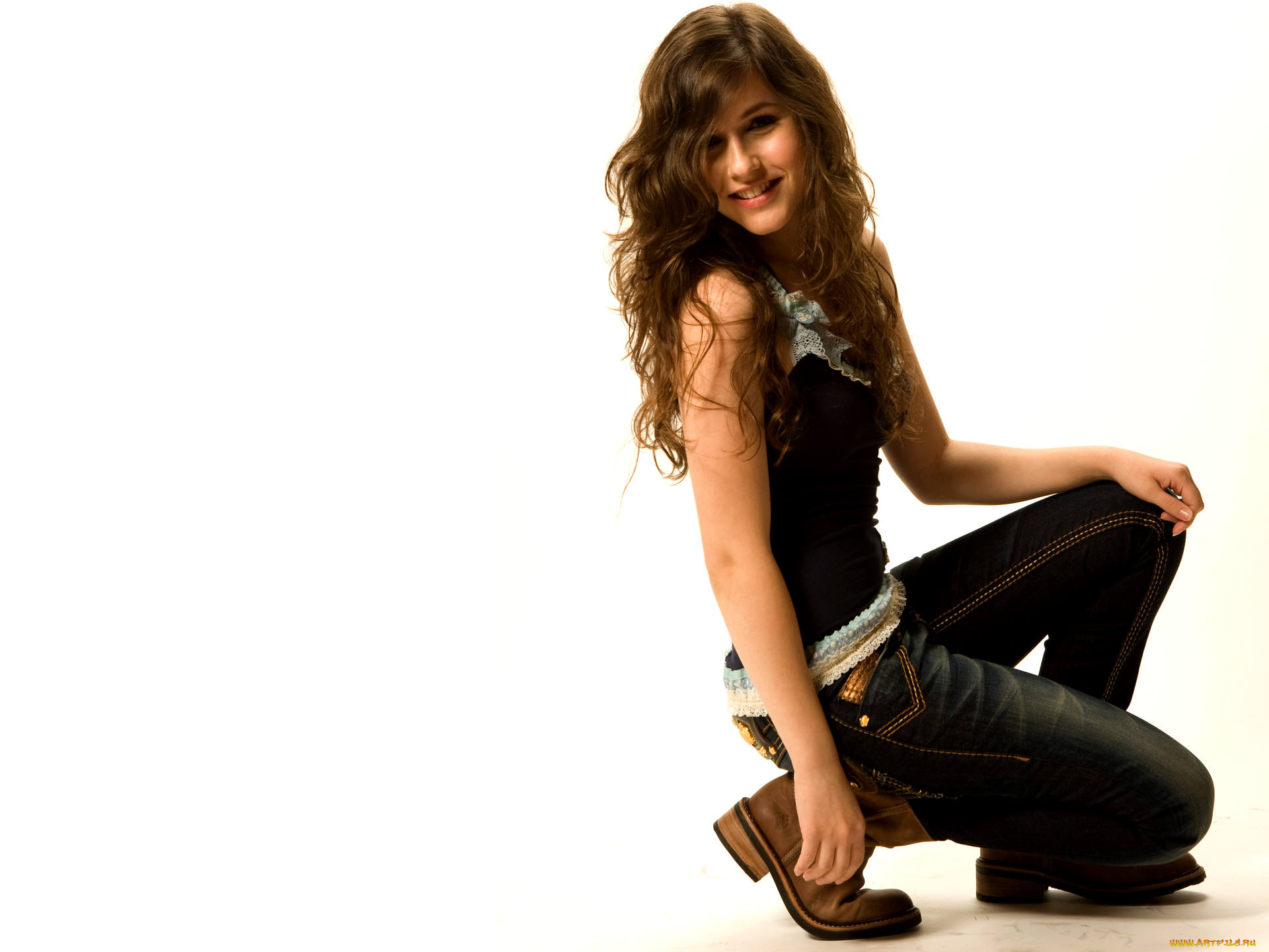 Erin, Sanders, девушки