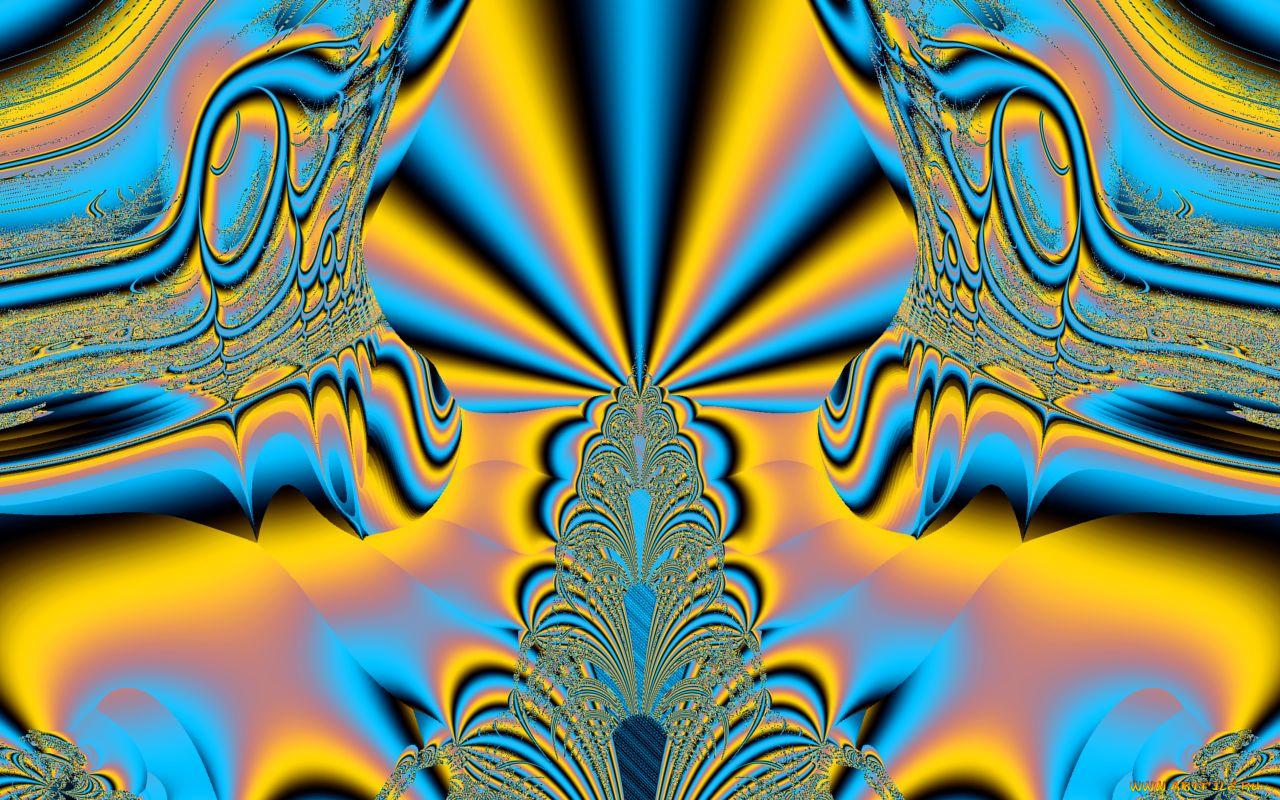 3д, графика, fractal, фракталы