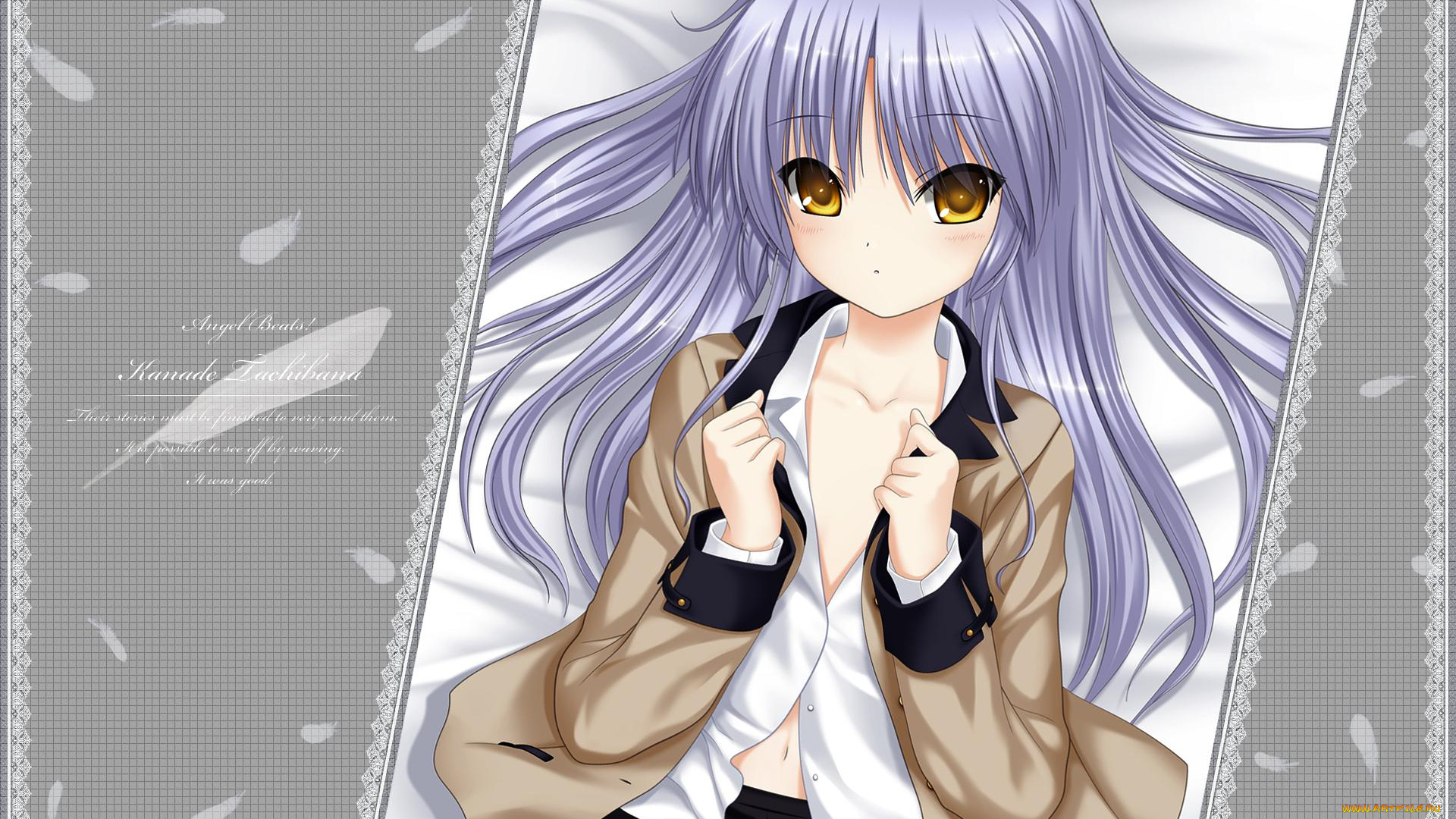 аниме, angel, beats