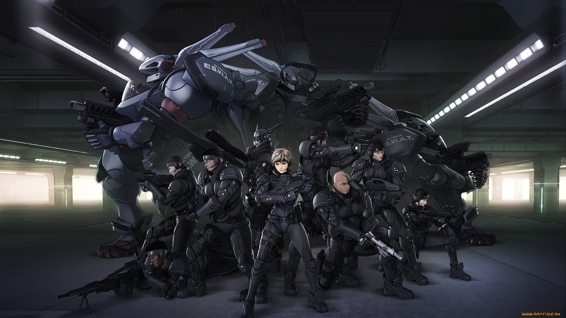 аниме, appleseed