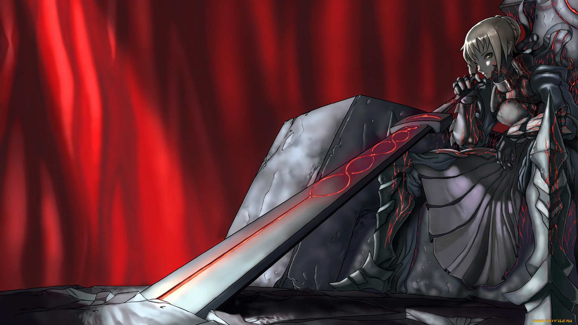 аниме, fate, stay, night