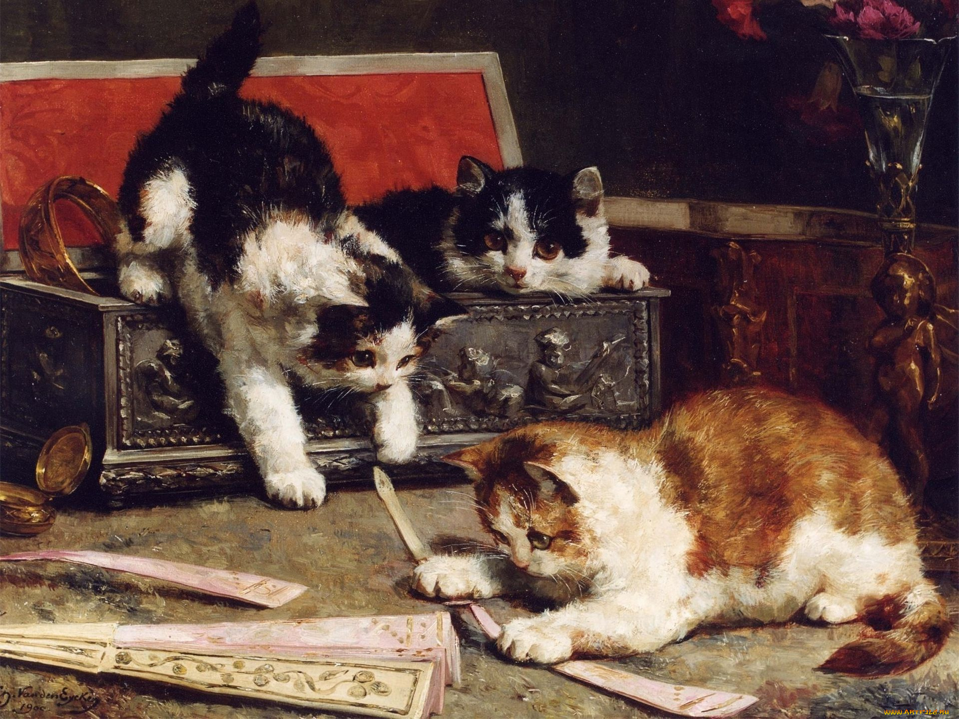 рисованные, животные