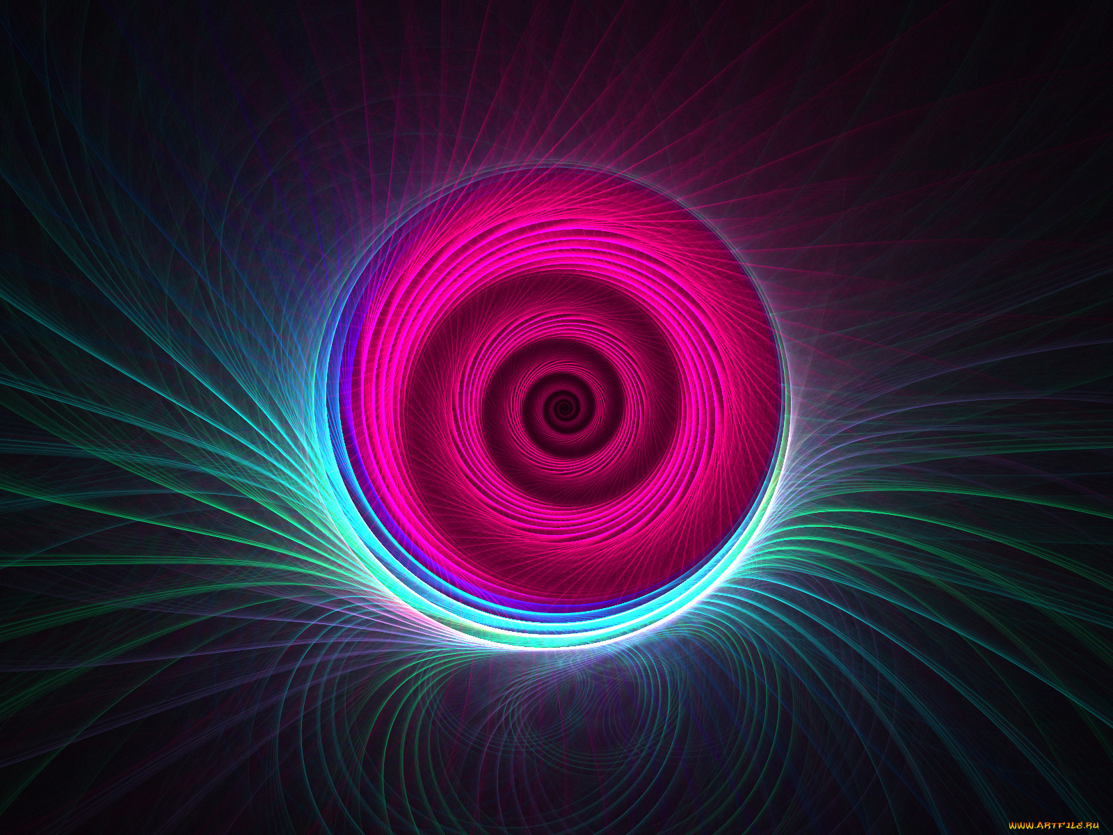 3д, графика, fractal, фракталы, цвета, узор