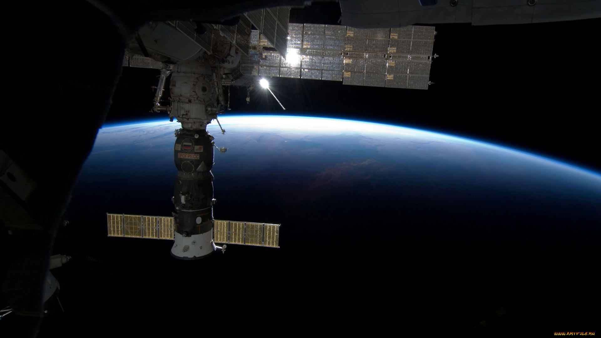 космос, космические, корабли, станции, прогресс, земля, мкс