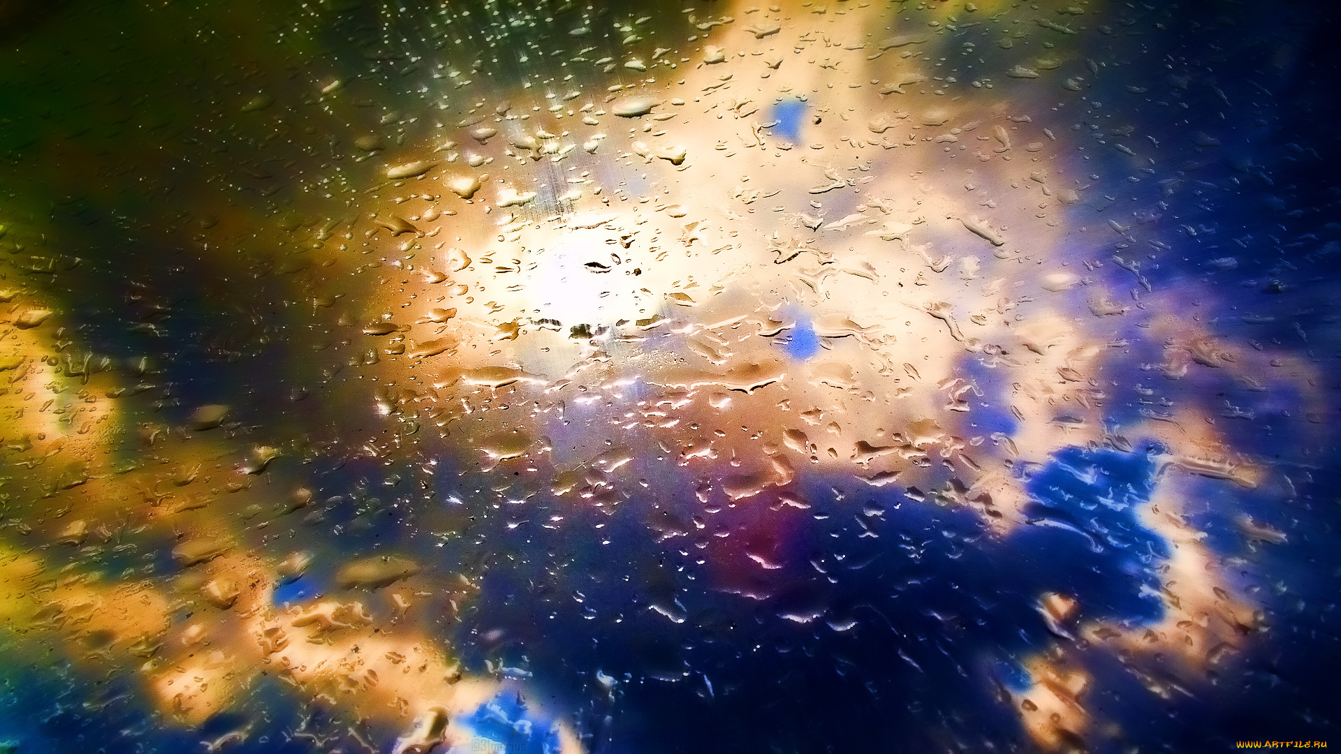 разное, капли, брызги, всплески, облака, стекло
