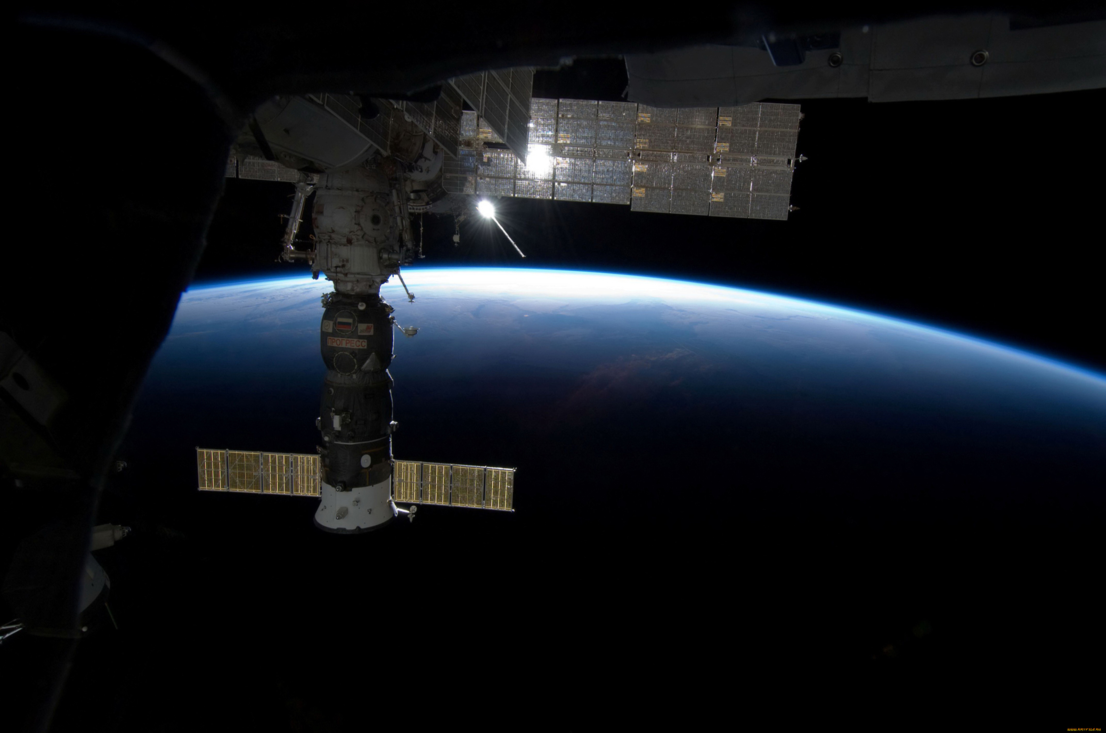 космос, космические, корабли, станции, прогресс, земля, мкс