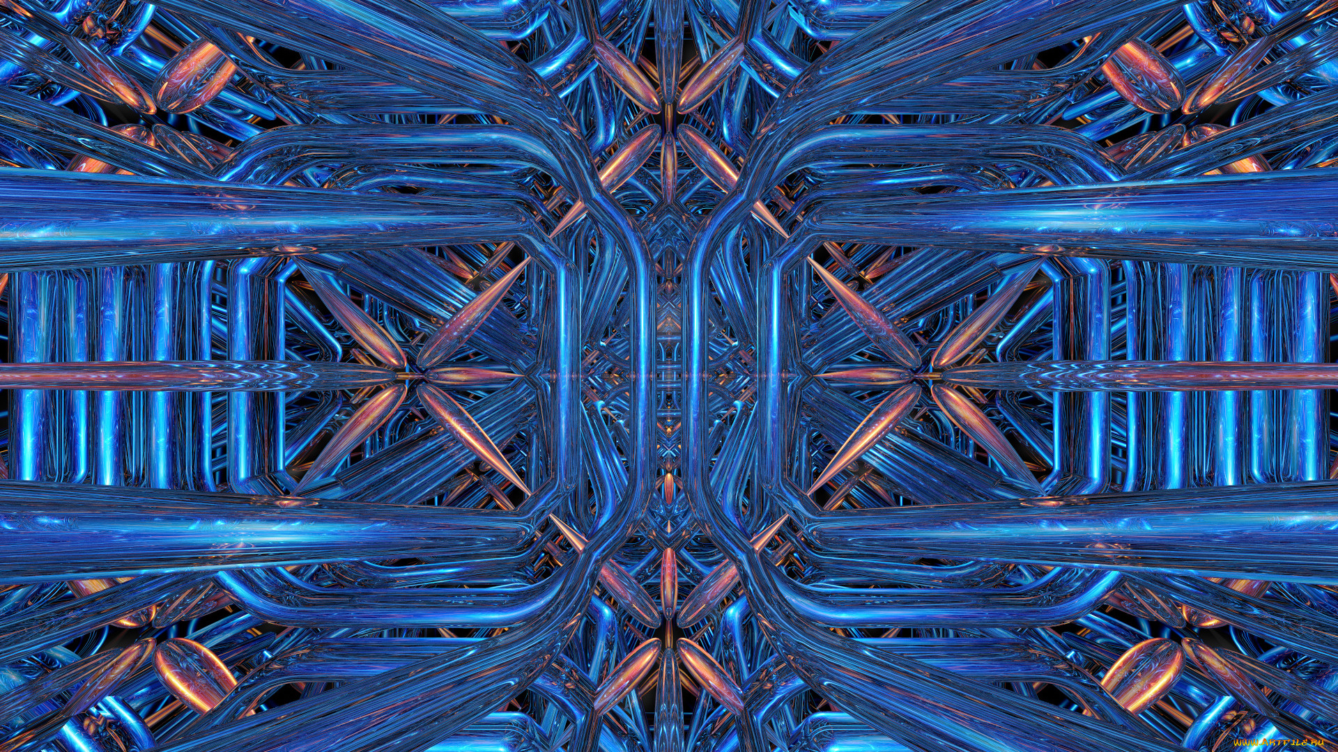 3д, графика, fractal, фракталы, цвета, фон, узор