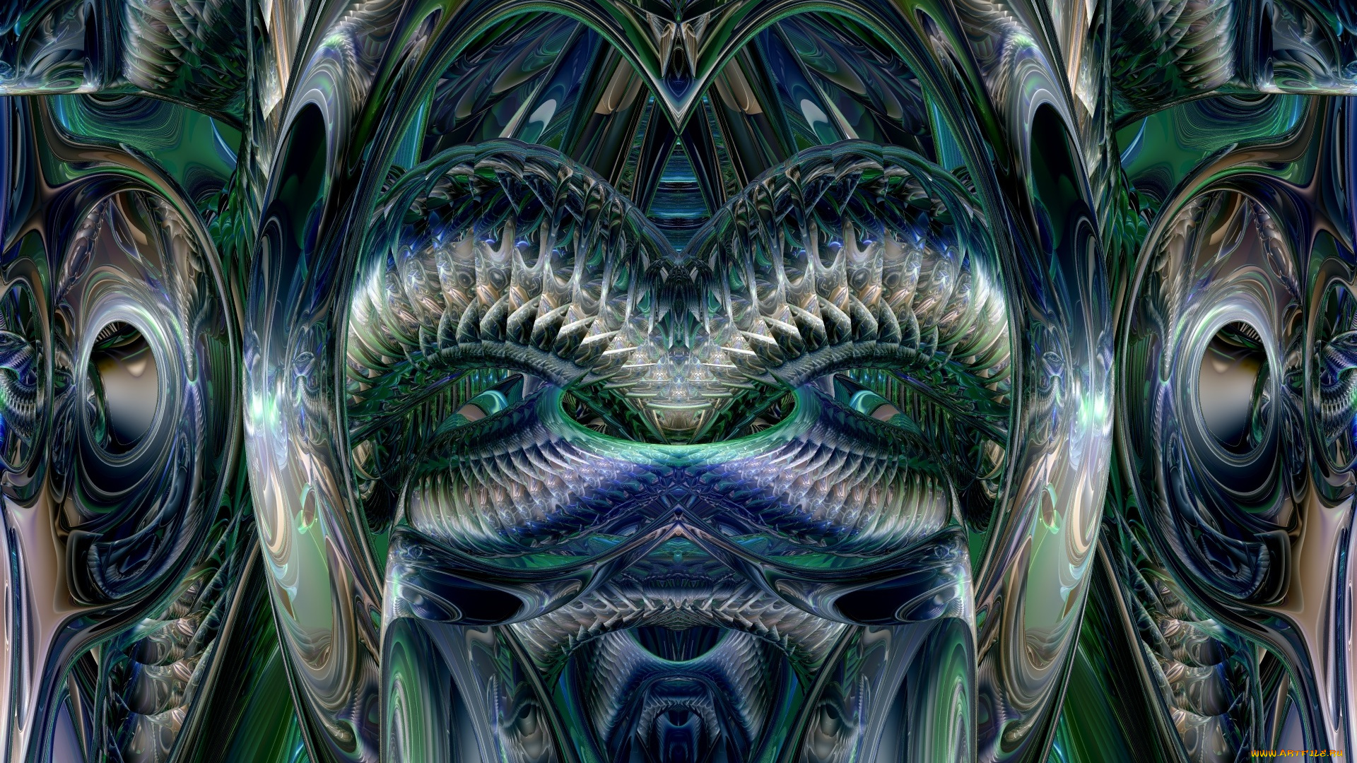 3д, графика, fractal, фракталы, цвета, узор, фон