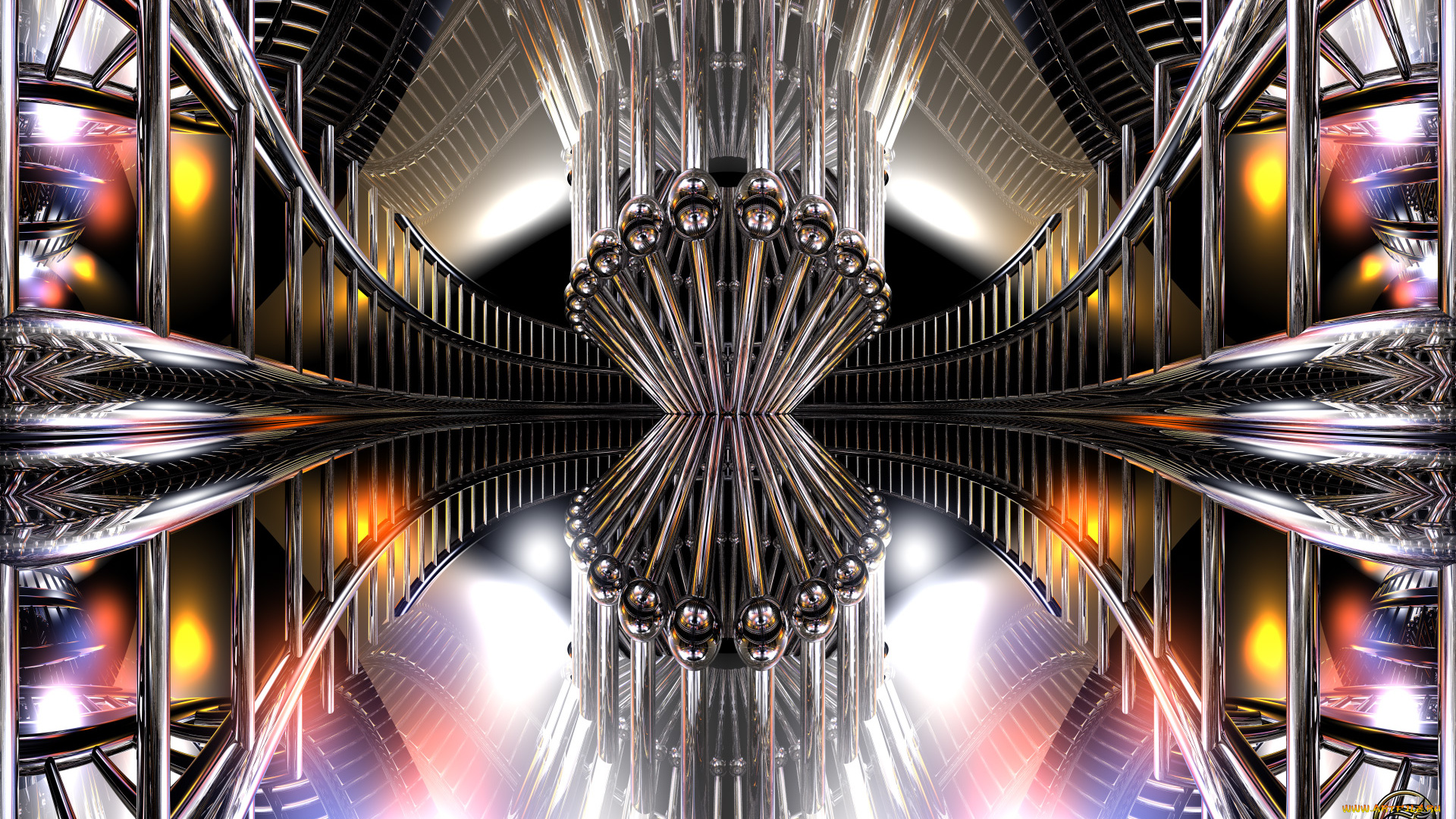 3д, графика, fractal, фракталы, узор, фон, цвета