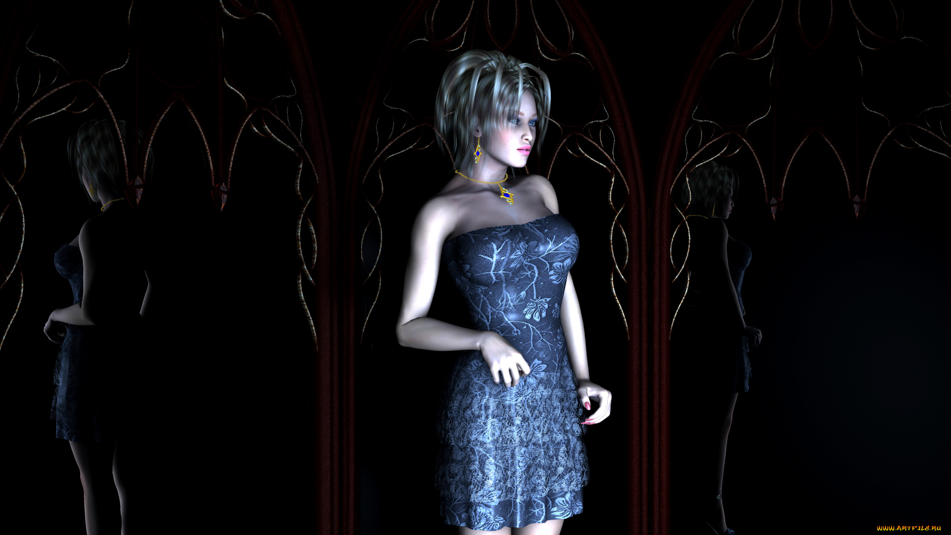 3д, графика, people, люди, девушка